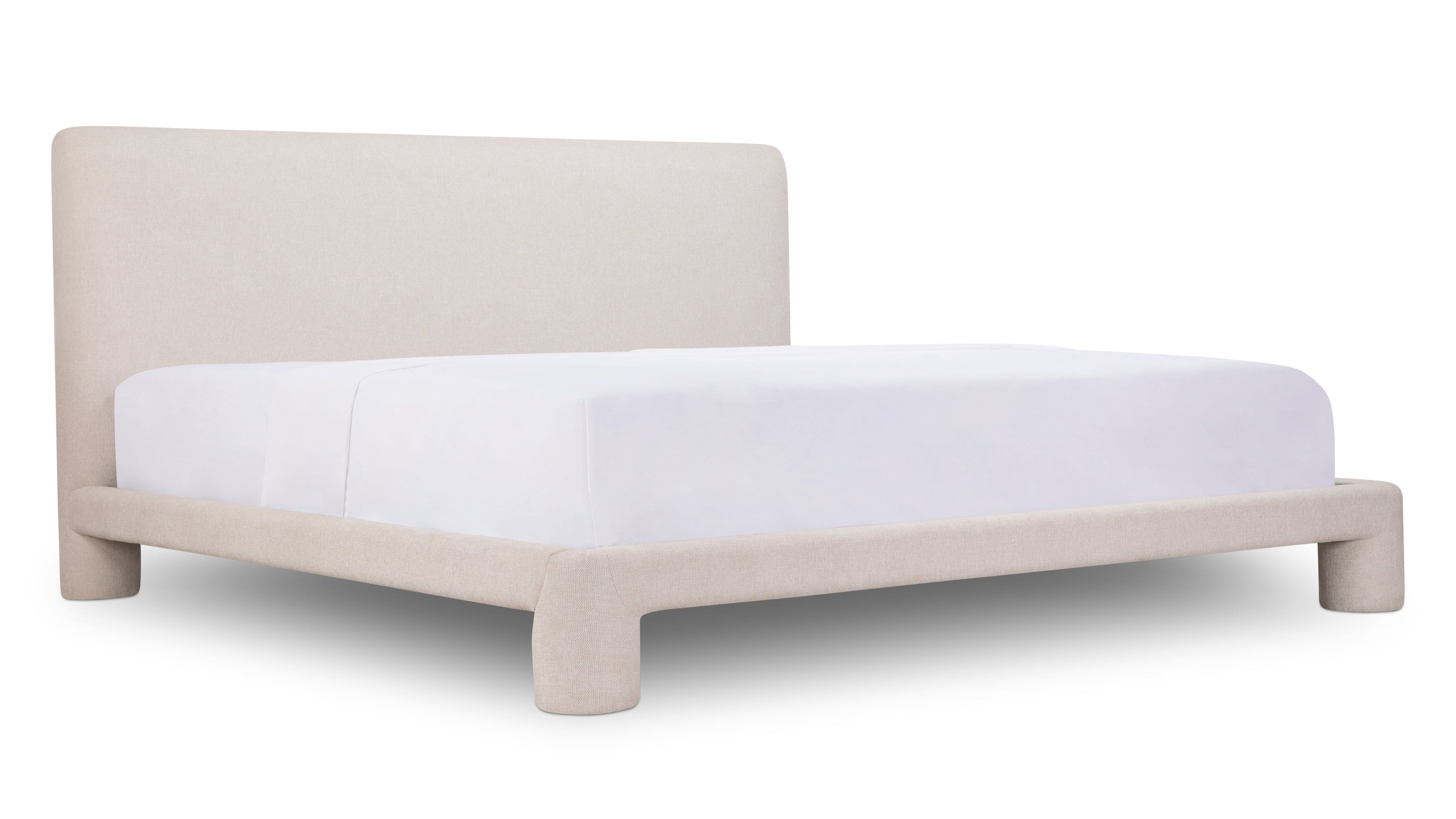 Lunar Bed, King, Latte