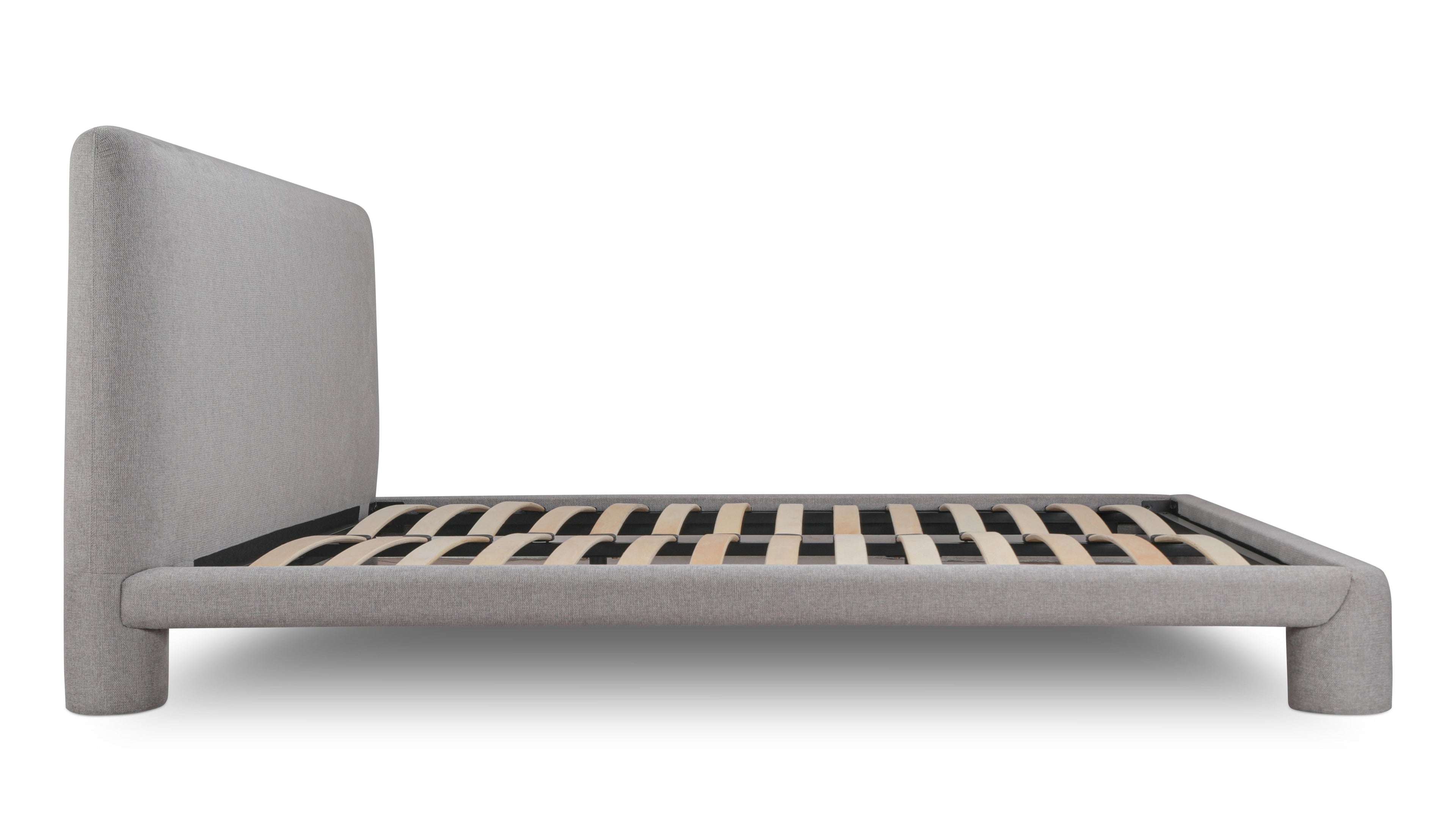 Lunar Bed, King, Silver