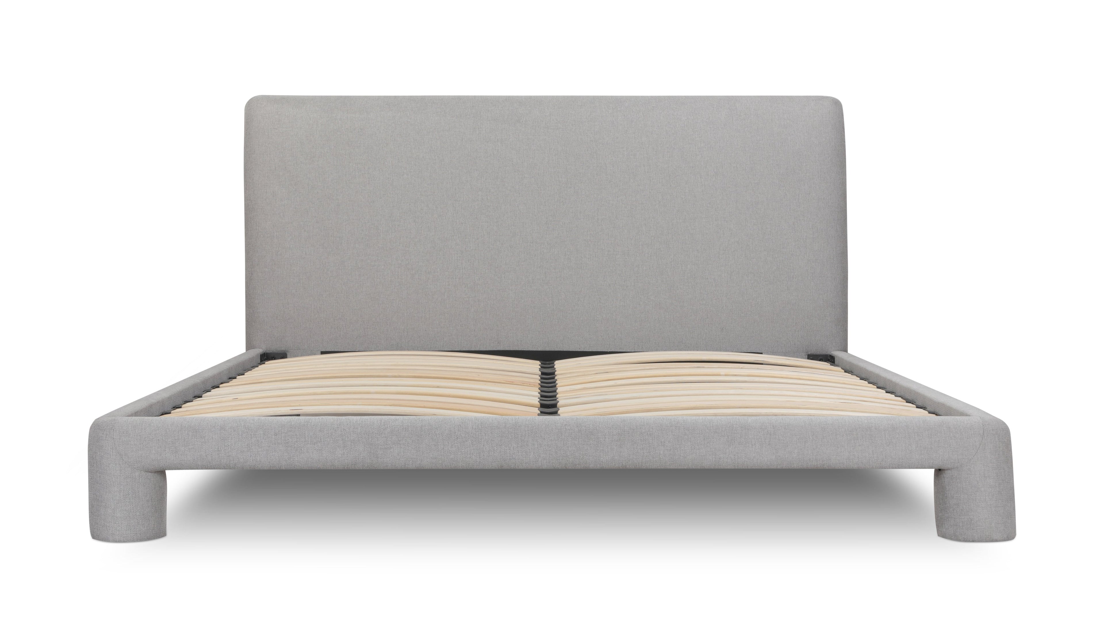 Lunar Bed, King, Silver