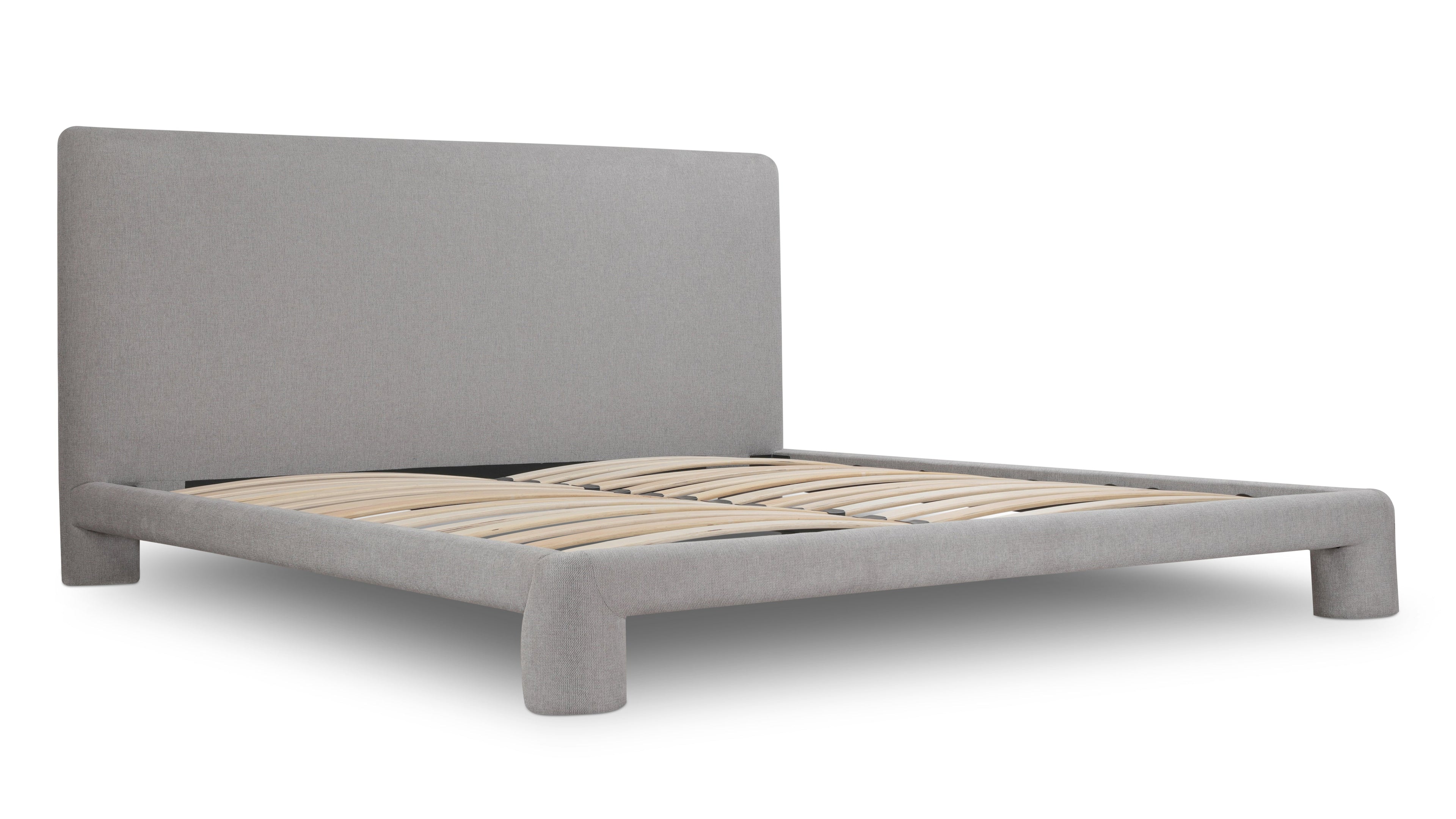 Lunar Bed, King, Silver