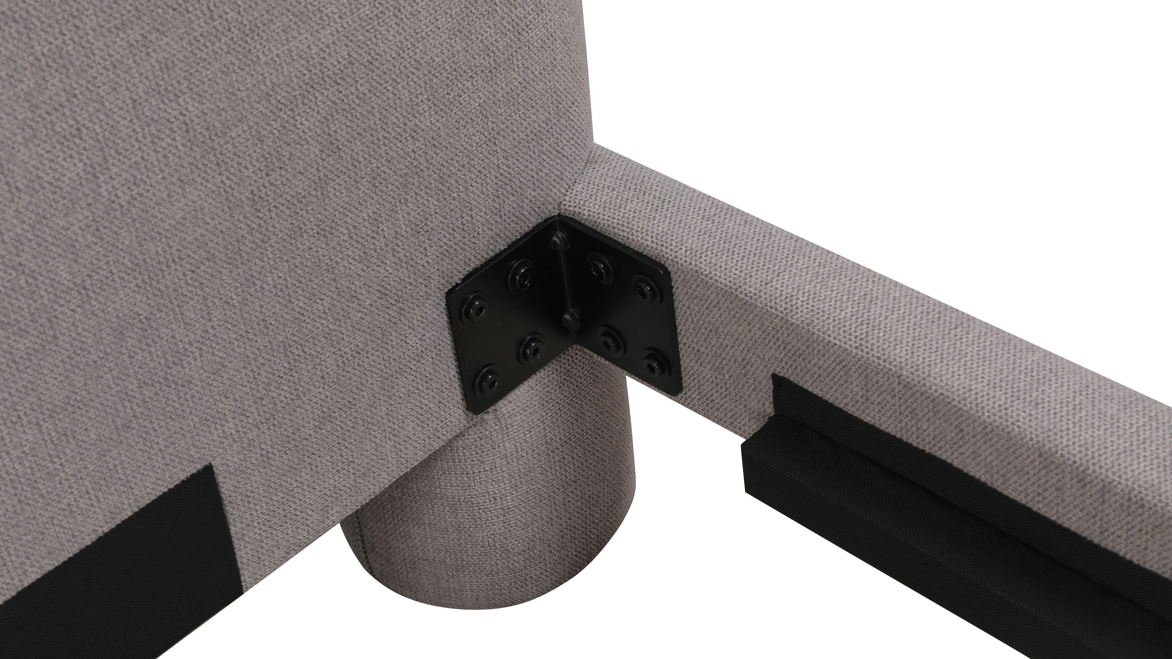 Lunar Bed, King, Silver