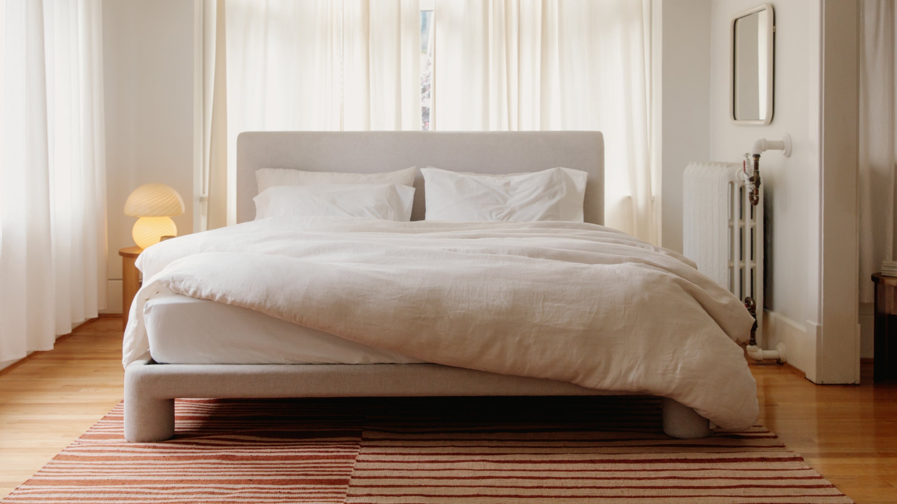 Lunar Bed, King, Silver