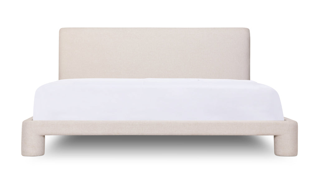 Lunar Bed, Queen, Latte