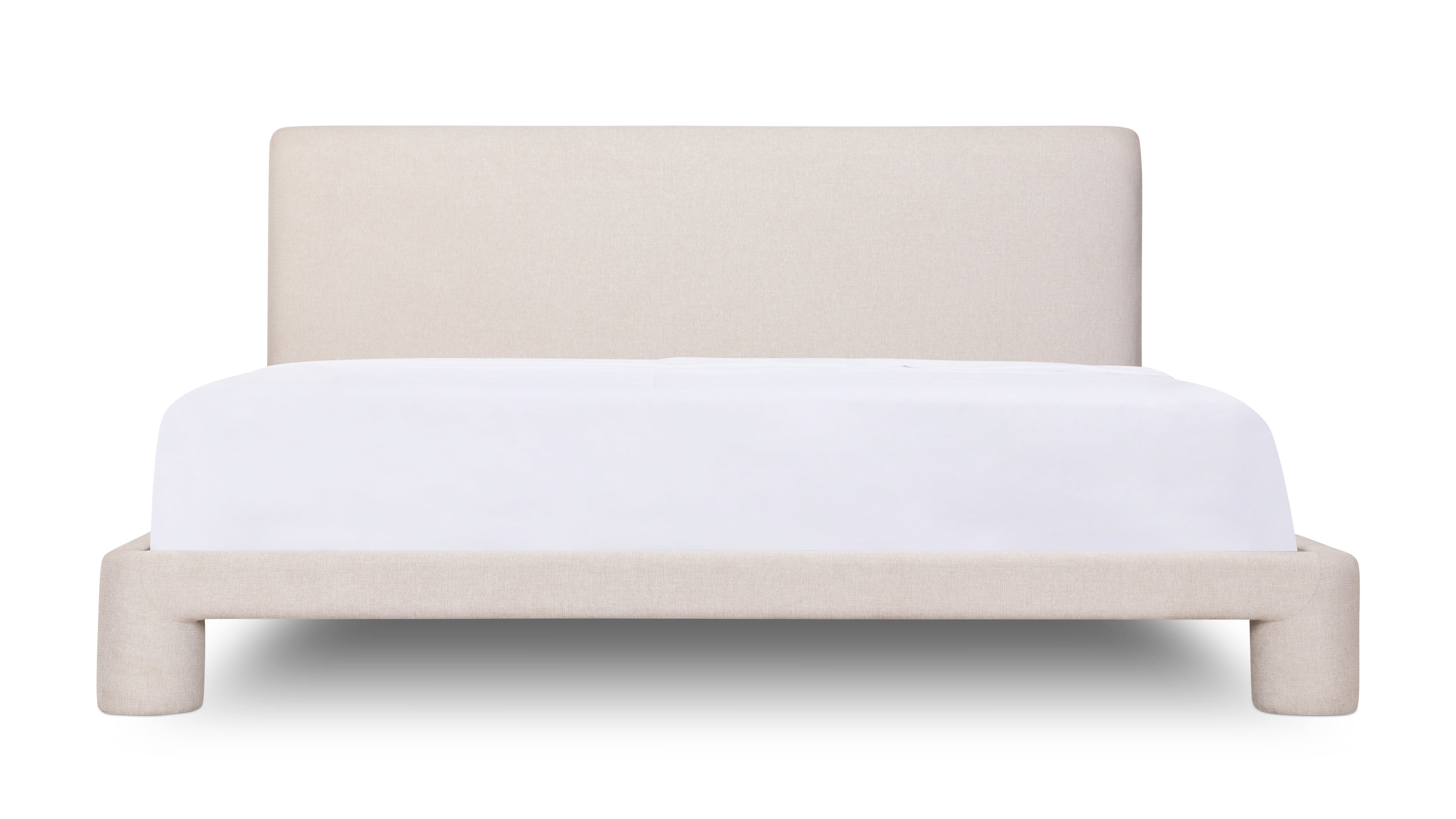 Lunar Bed, Queen, Latte
