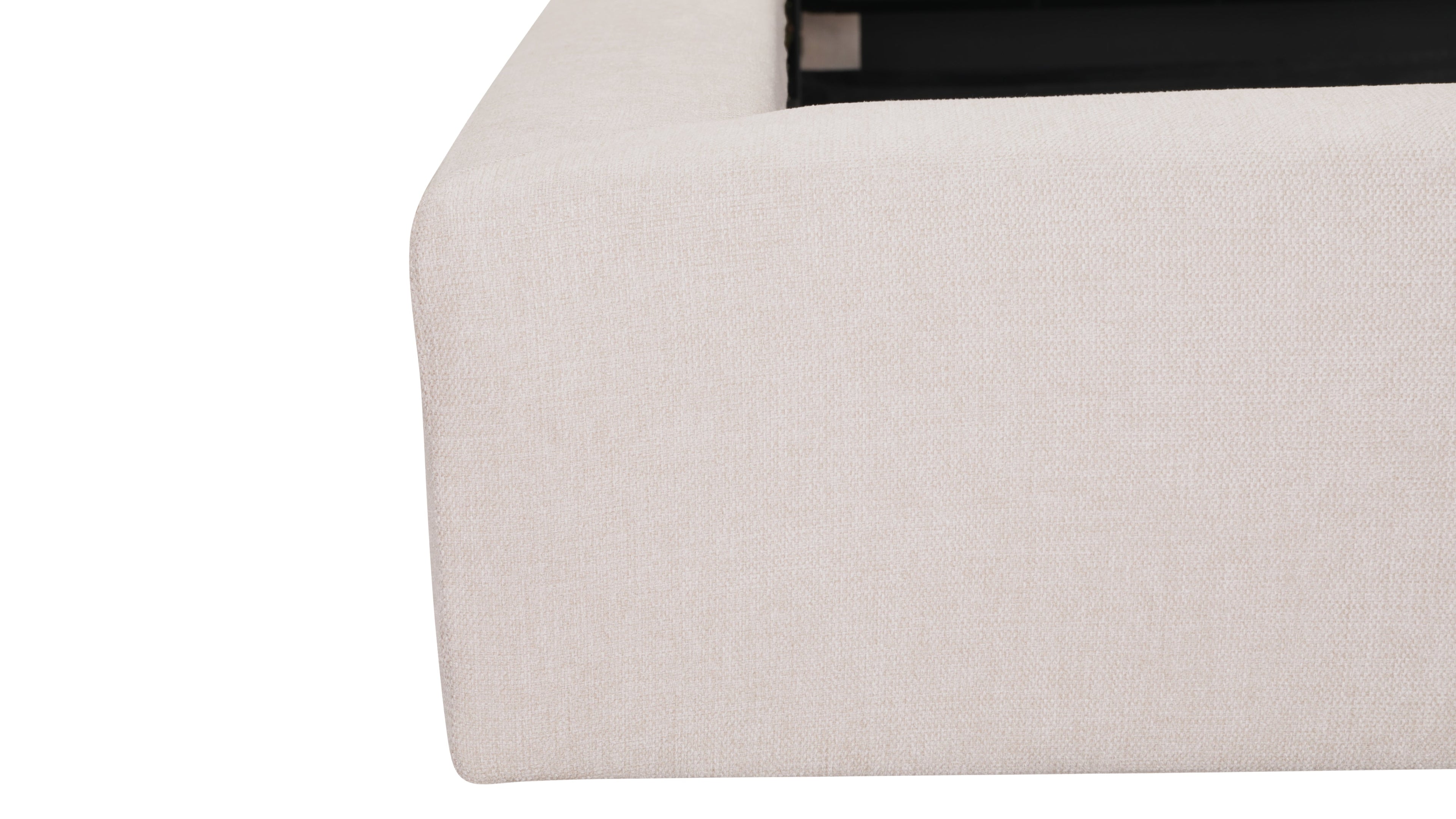 Quilt Bed With Storage, King, Latte