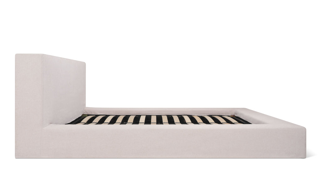 Movie Night™ Storage Bed, Queen, Latte