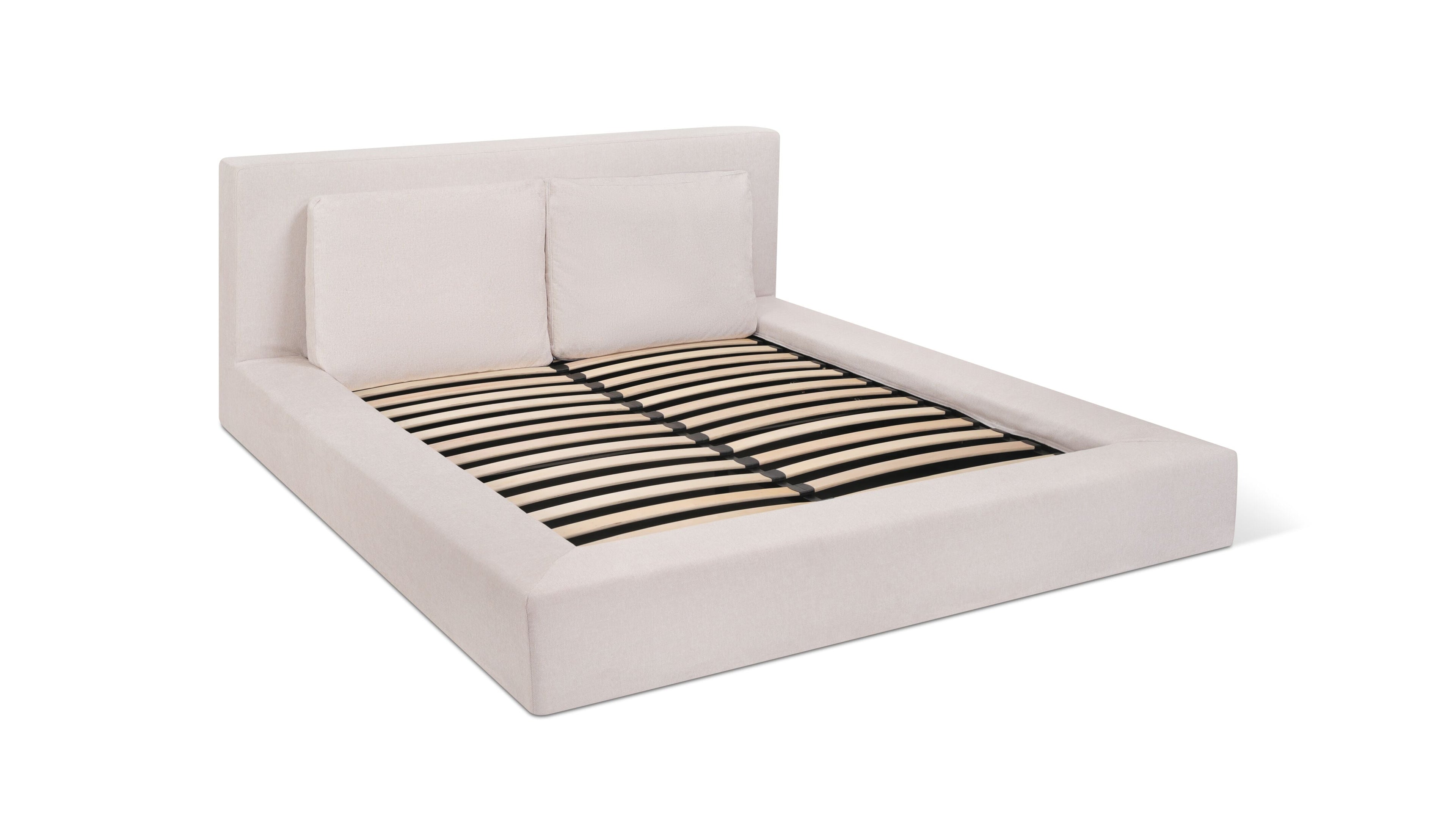 Movie Night™ Storage Bed, King, Latte