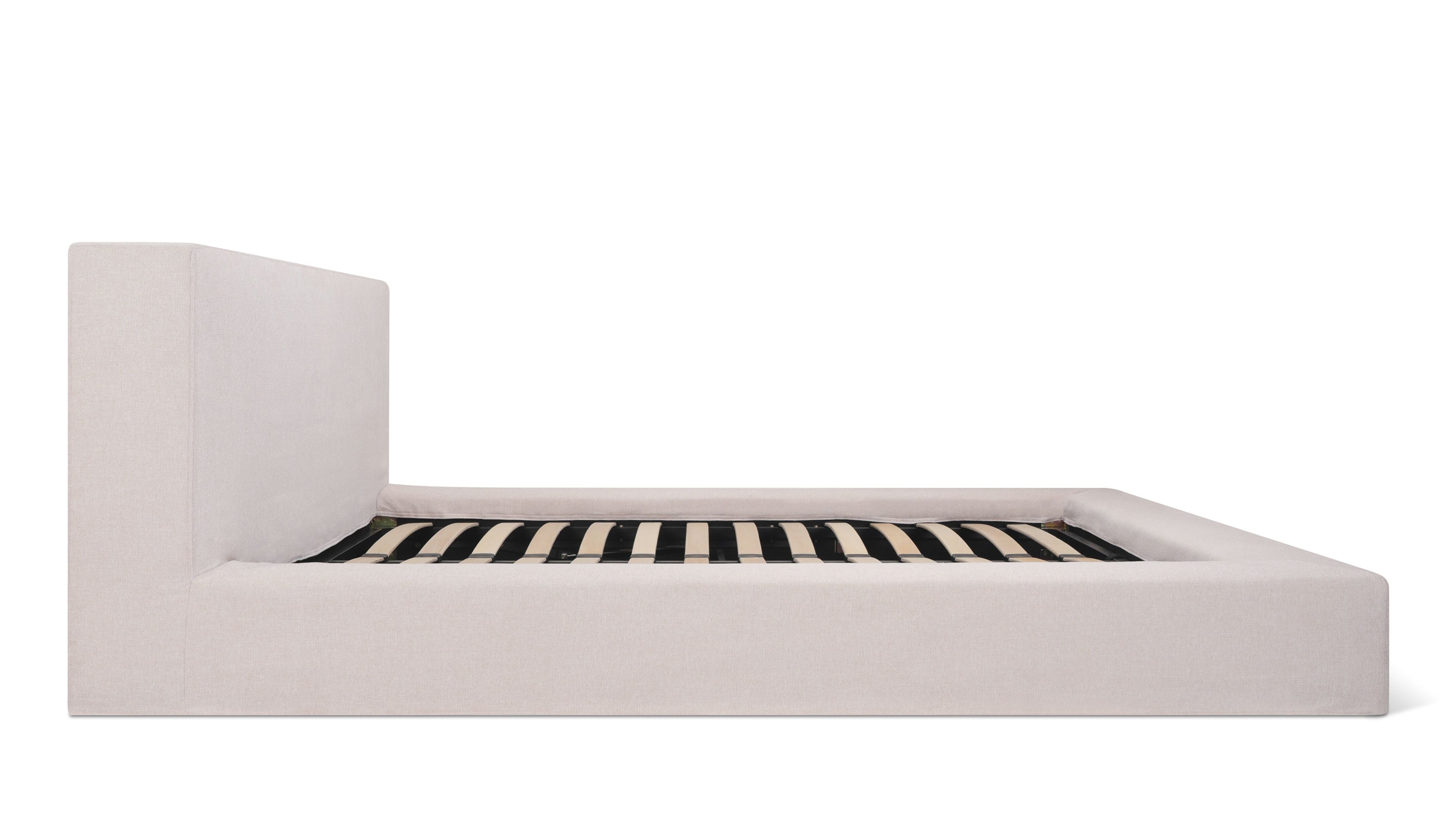 Movie Night™ Storage Bed, King, Latte