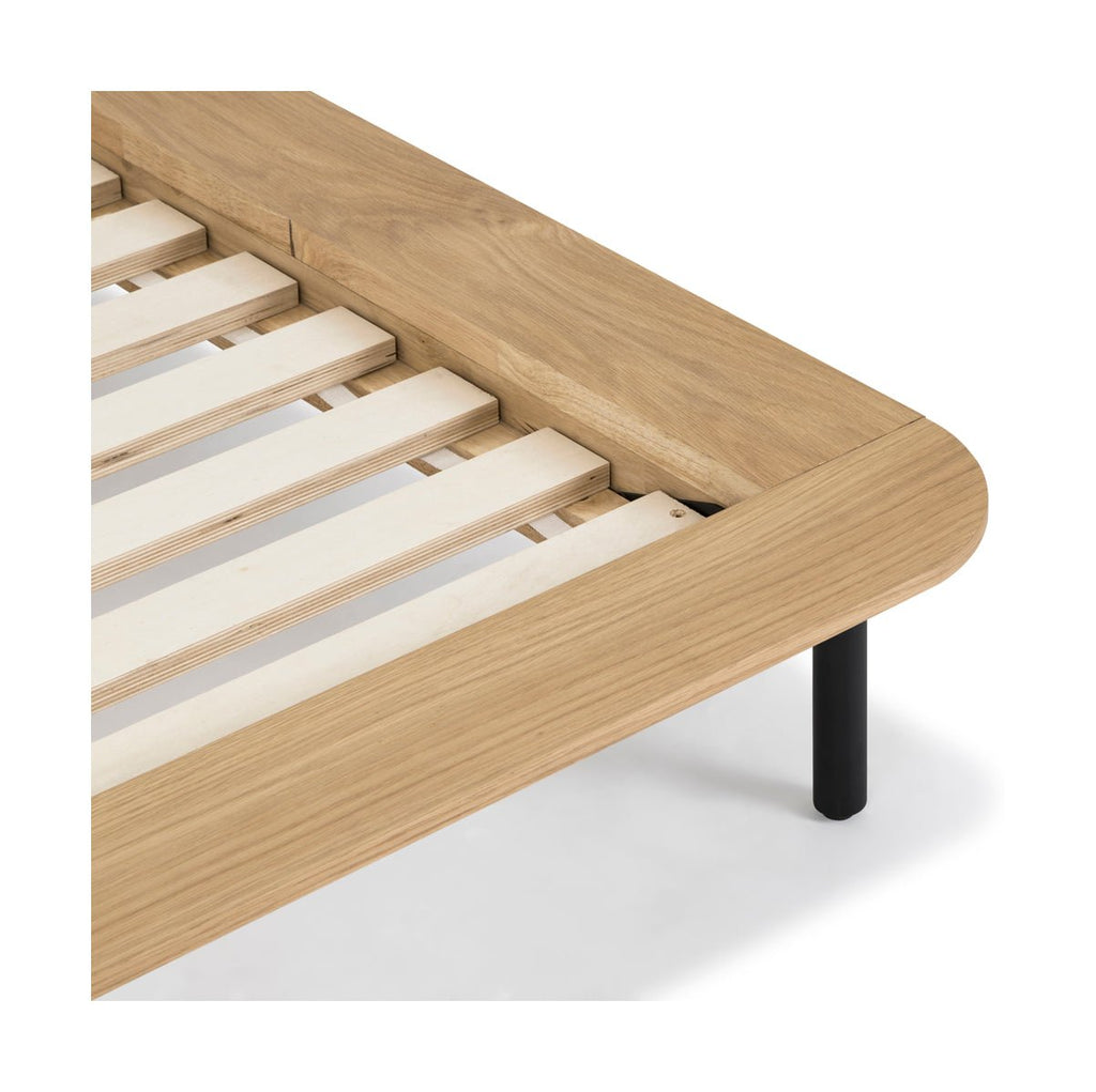 Easy Edge Bed, Queen, White Oak