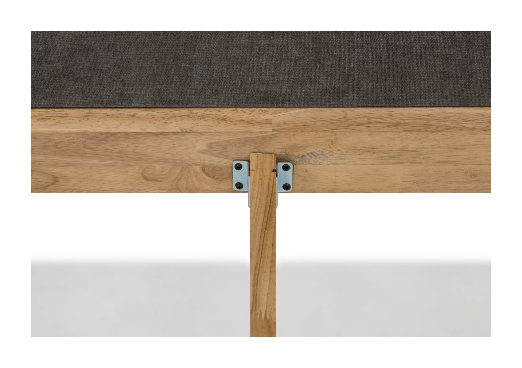 Easy Edge Bed, Queen, White Oak
