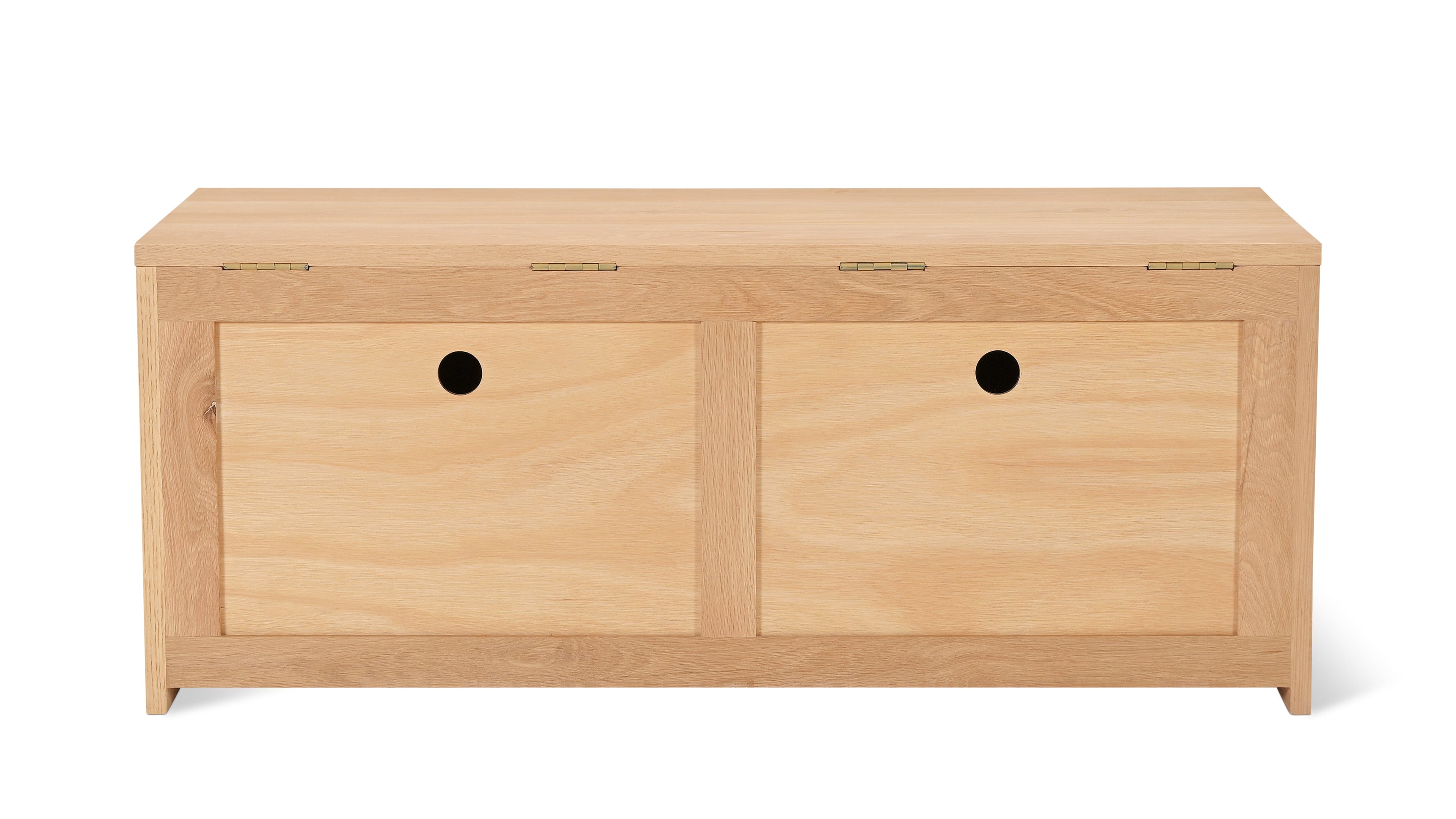 Everyday Storage Bench, Oak