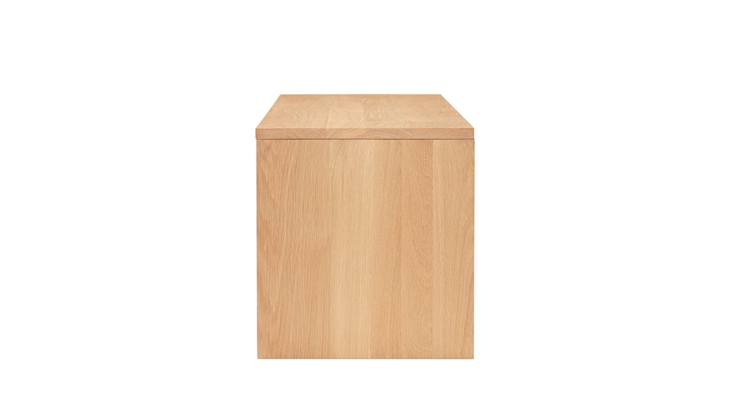 Everyday Storage Bench, Oak
