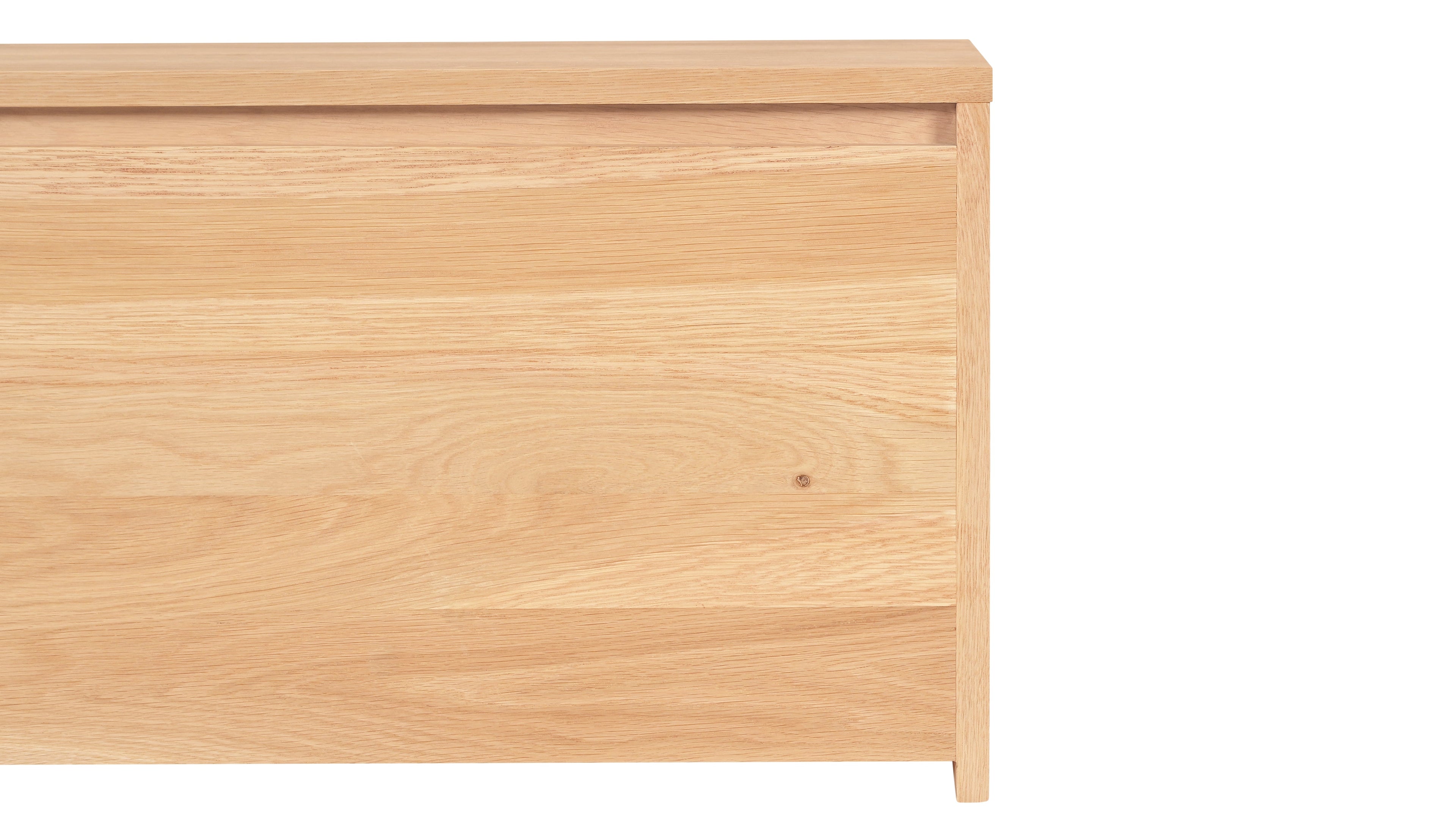 Everyday Storage Bench, Oak