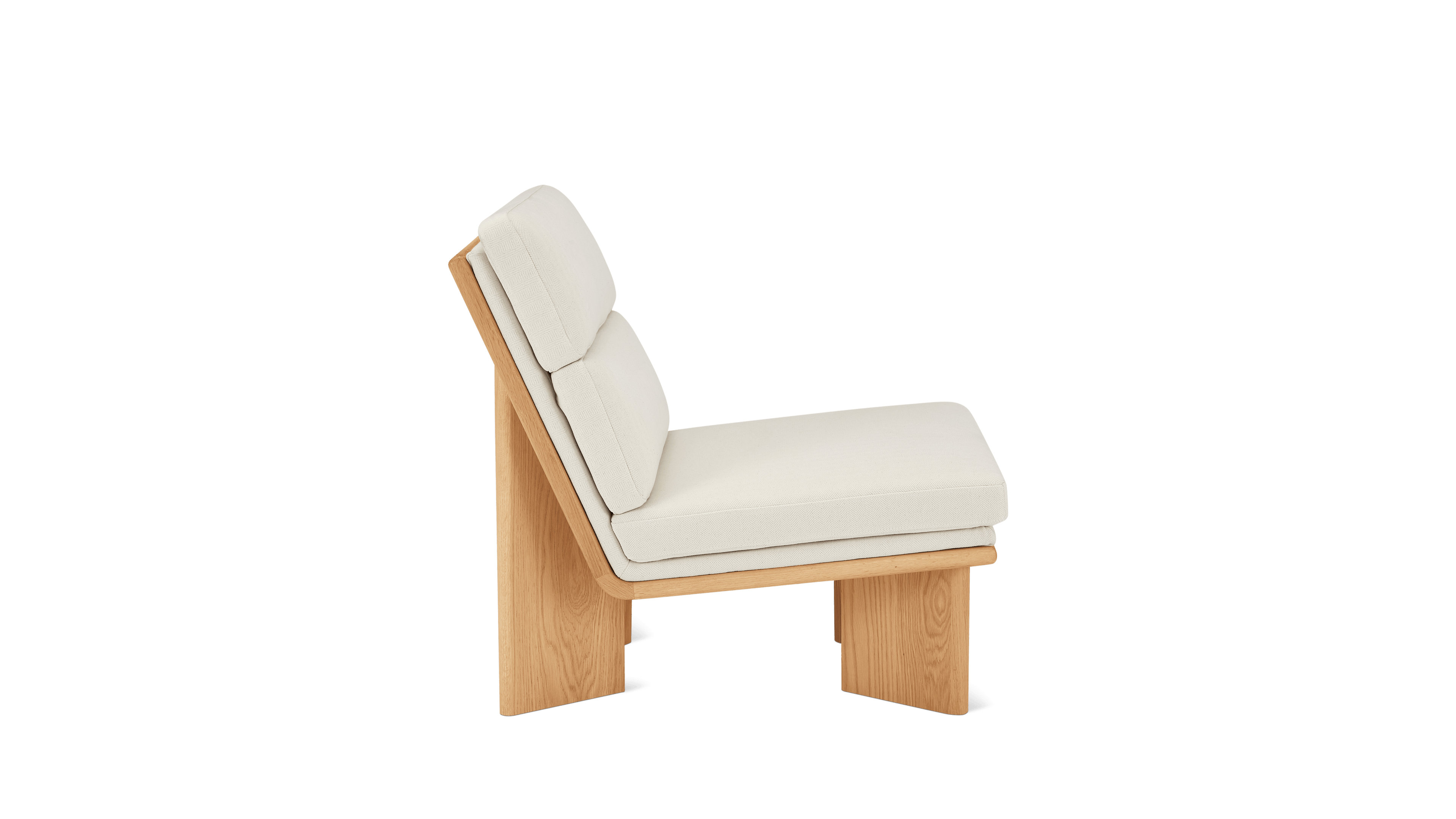Frame Lounge Chair, Oak, Herringbone