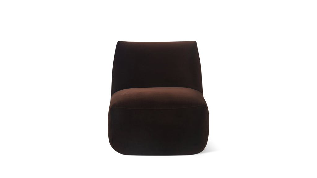Close To You Lounge Chair, Chocolate