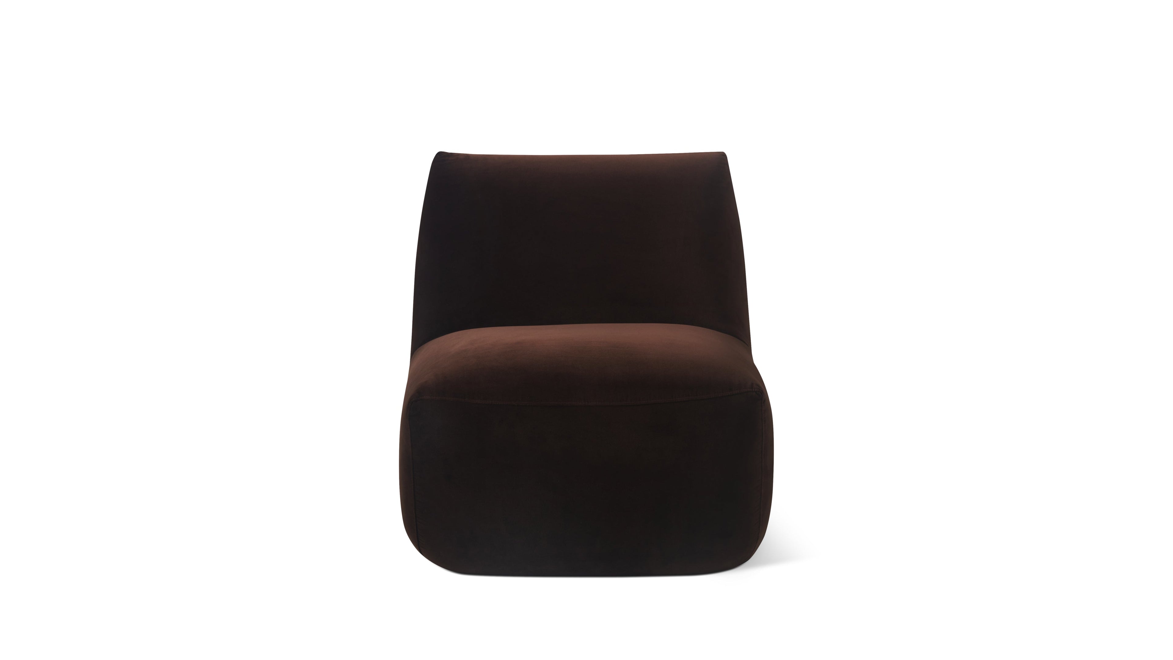 Close To You Lounge Chair, Chocolate