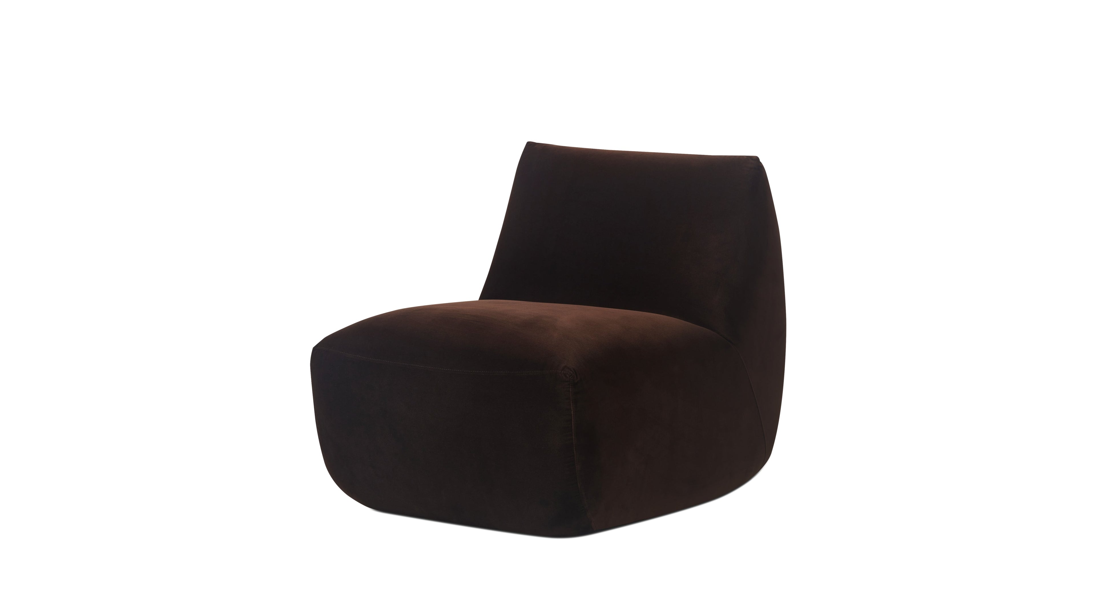 Close To You Lounge Chair, Chocolate