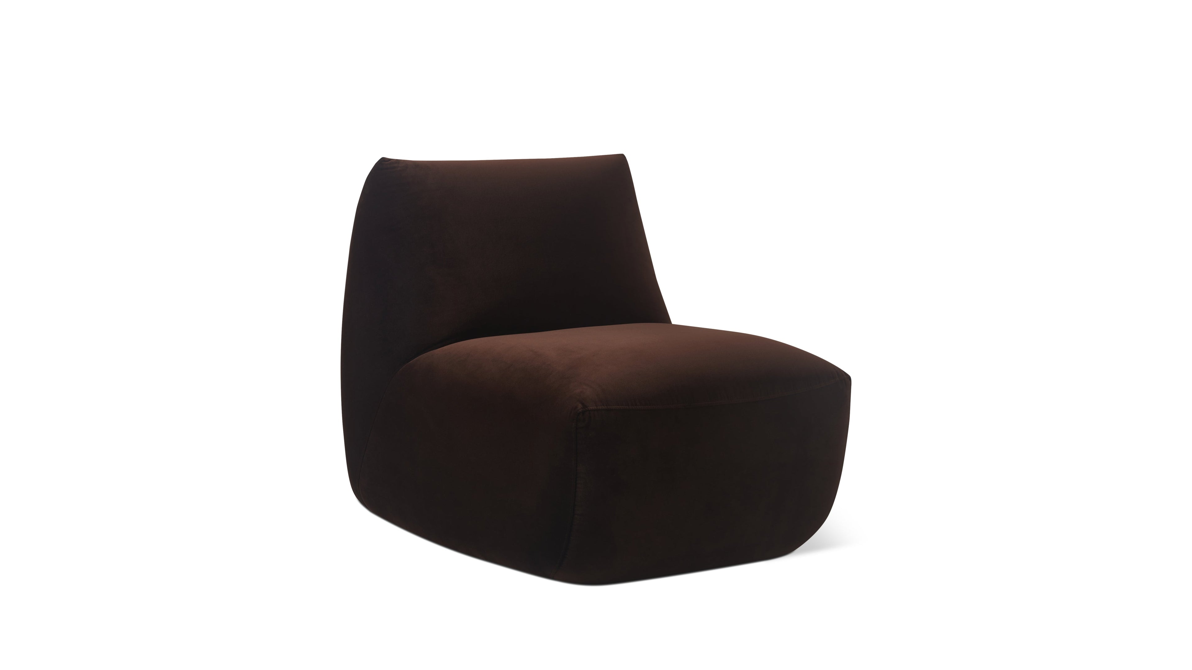 Close To You Lounge Chair, Chocolate