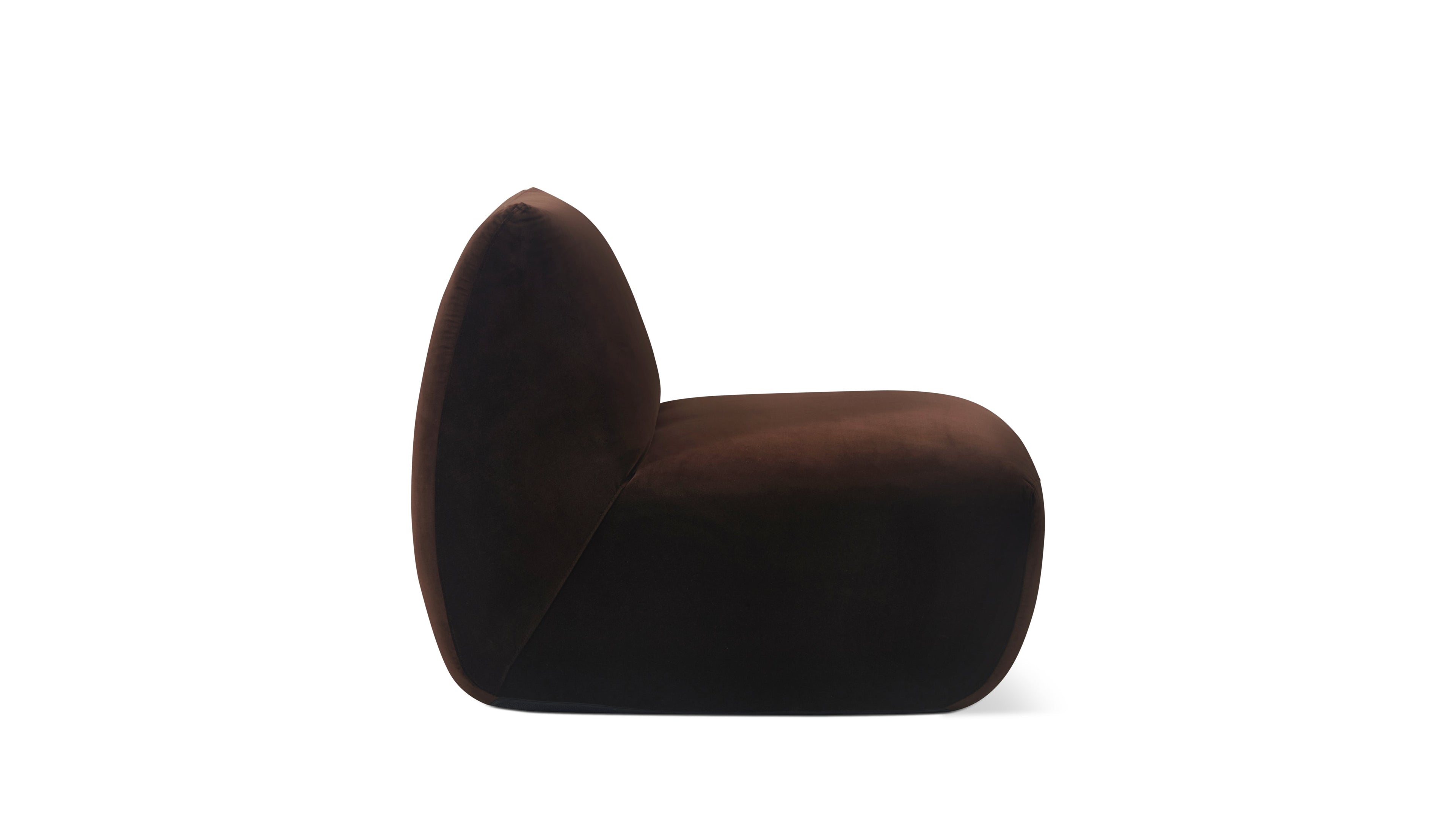 Close To You Lounge Chair, Chocolate