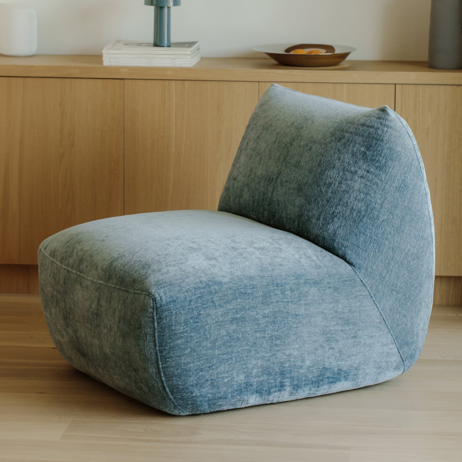 Close To You Lounge Chair, Peacock