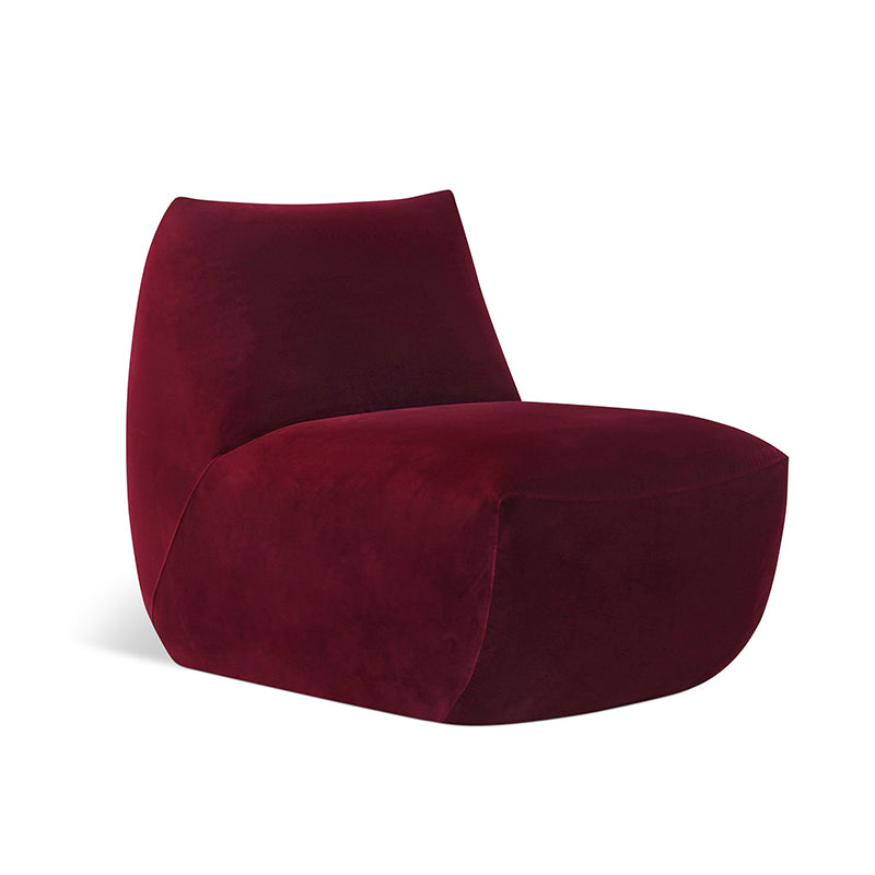 Close To You Lounge Chair, Bordeaux
