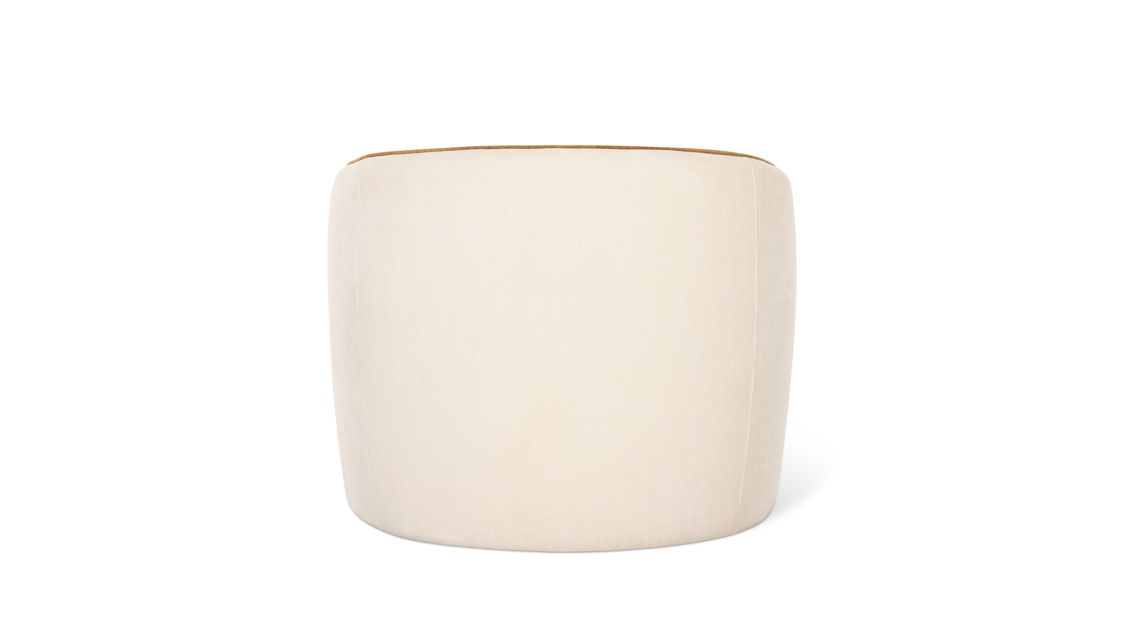In the Groove Lounge Chair, Almond