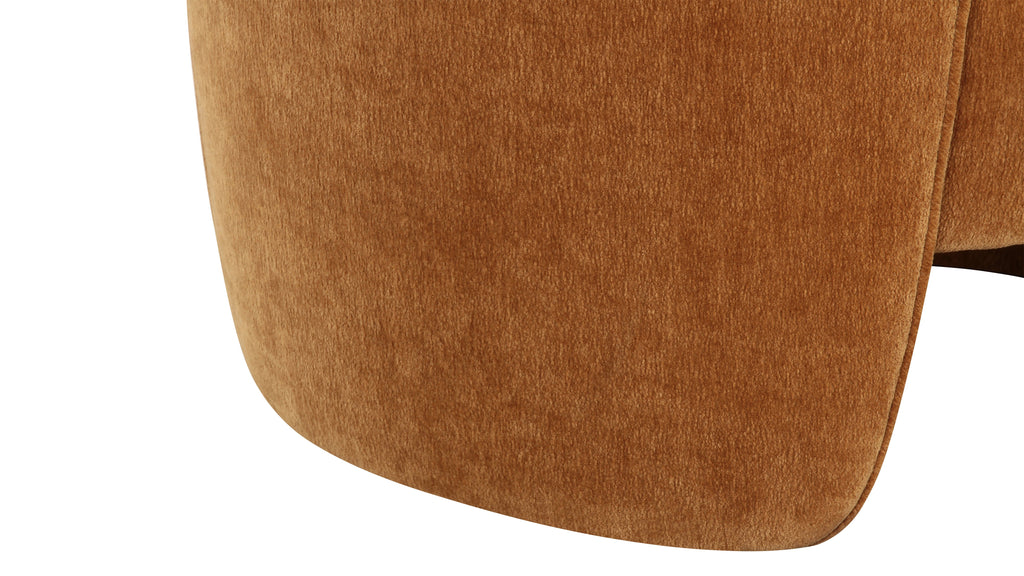 In the Groove Lounge Chair, Caramel