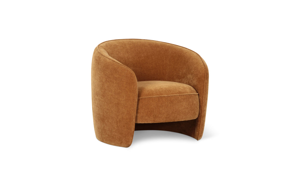 In the Groove Lounge Chair, Caramel