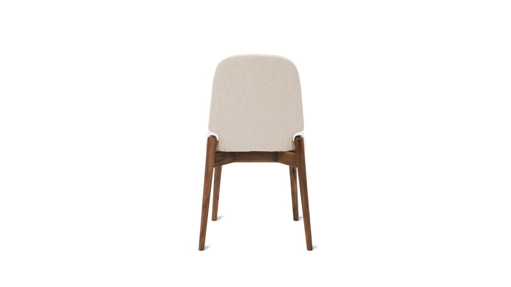 Dine In Dining Chair (Set of Two), Walnut/Dune