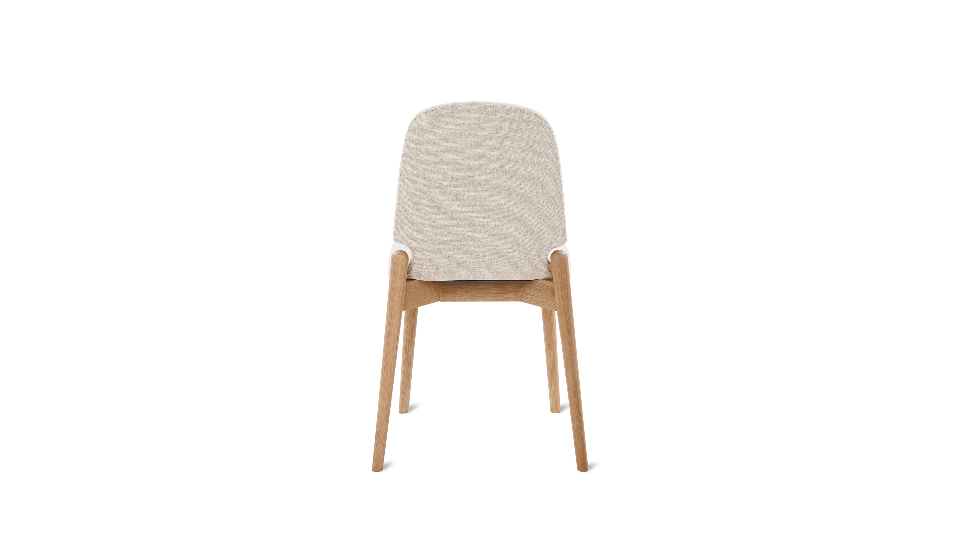 Dine In Dining Chair (Set of Two), Oak/Dune