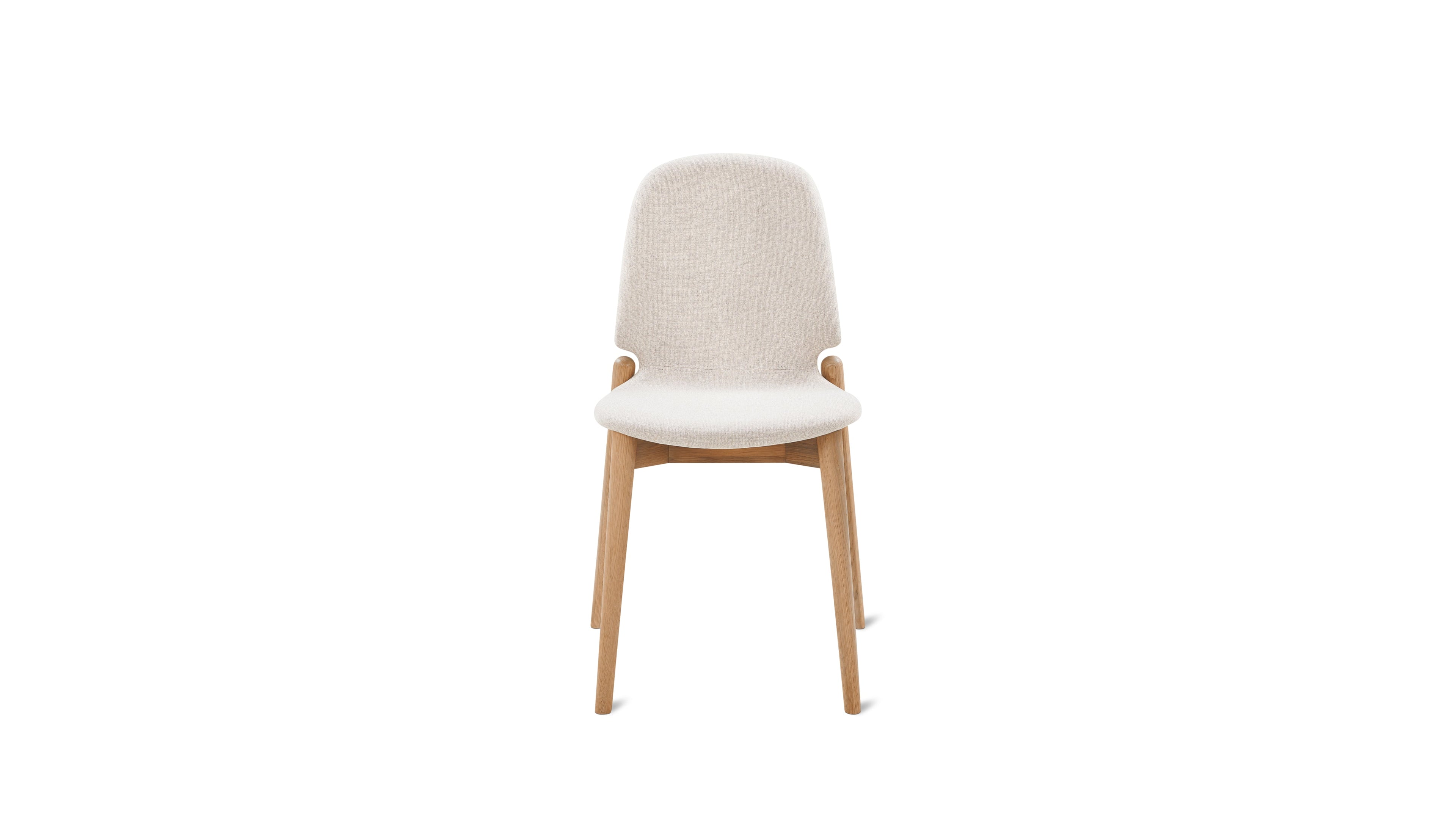 Dine In Dining Chair (Set of Two), Oak/Dune