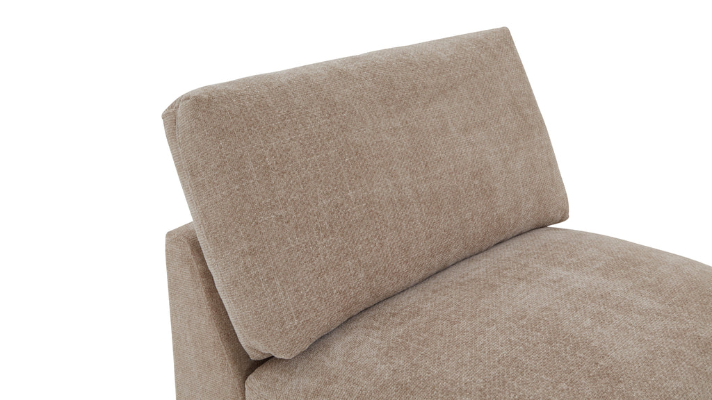 Get Together™ Armless Chair, Standard, Champagne