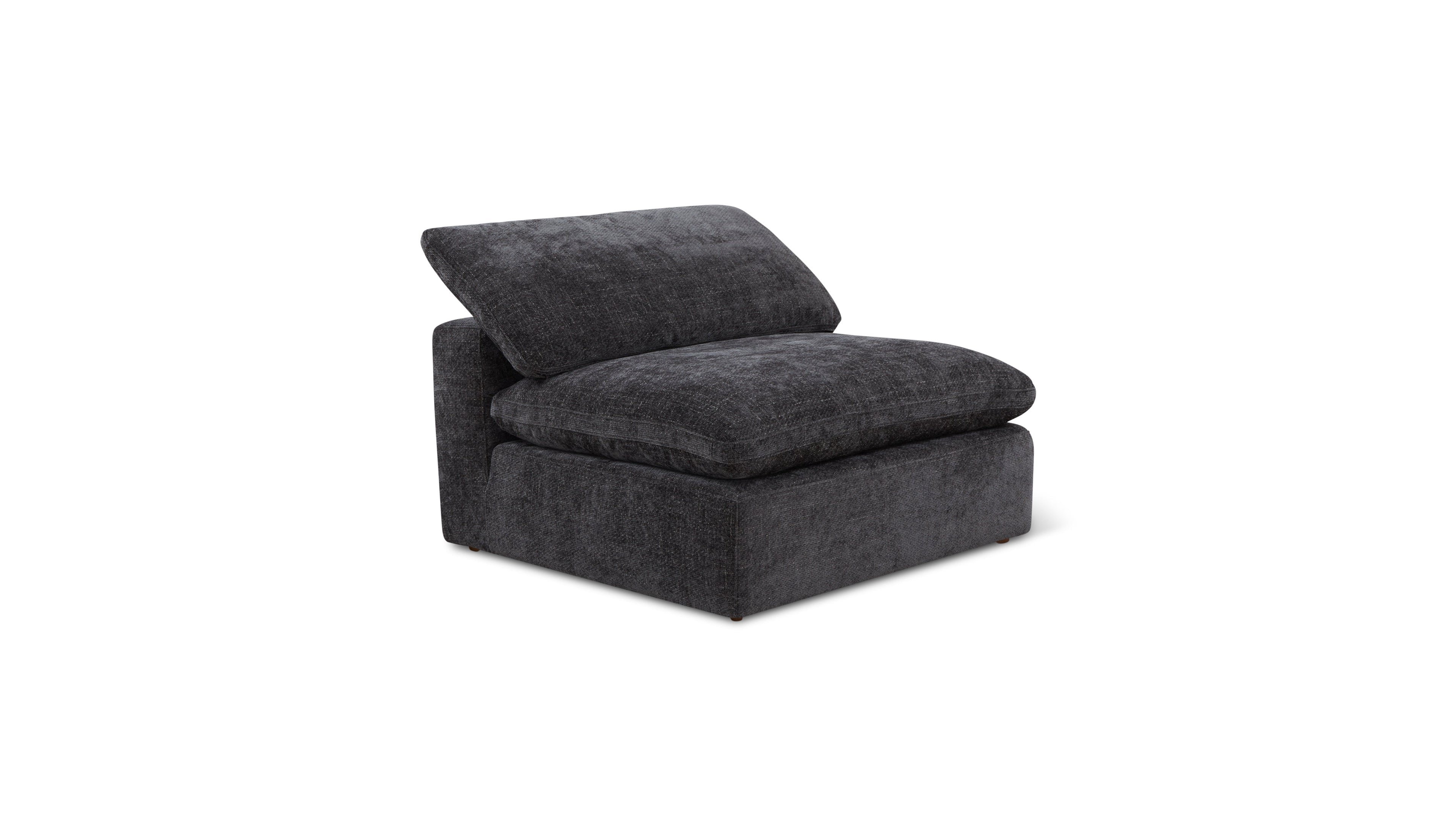 Movie Night™ Armless Chair, Large, Truffle