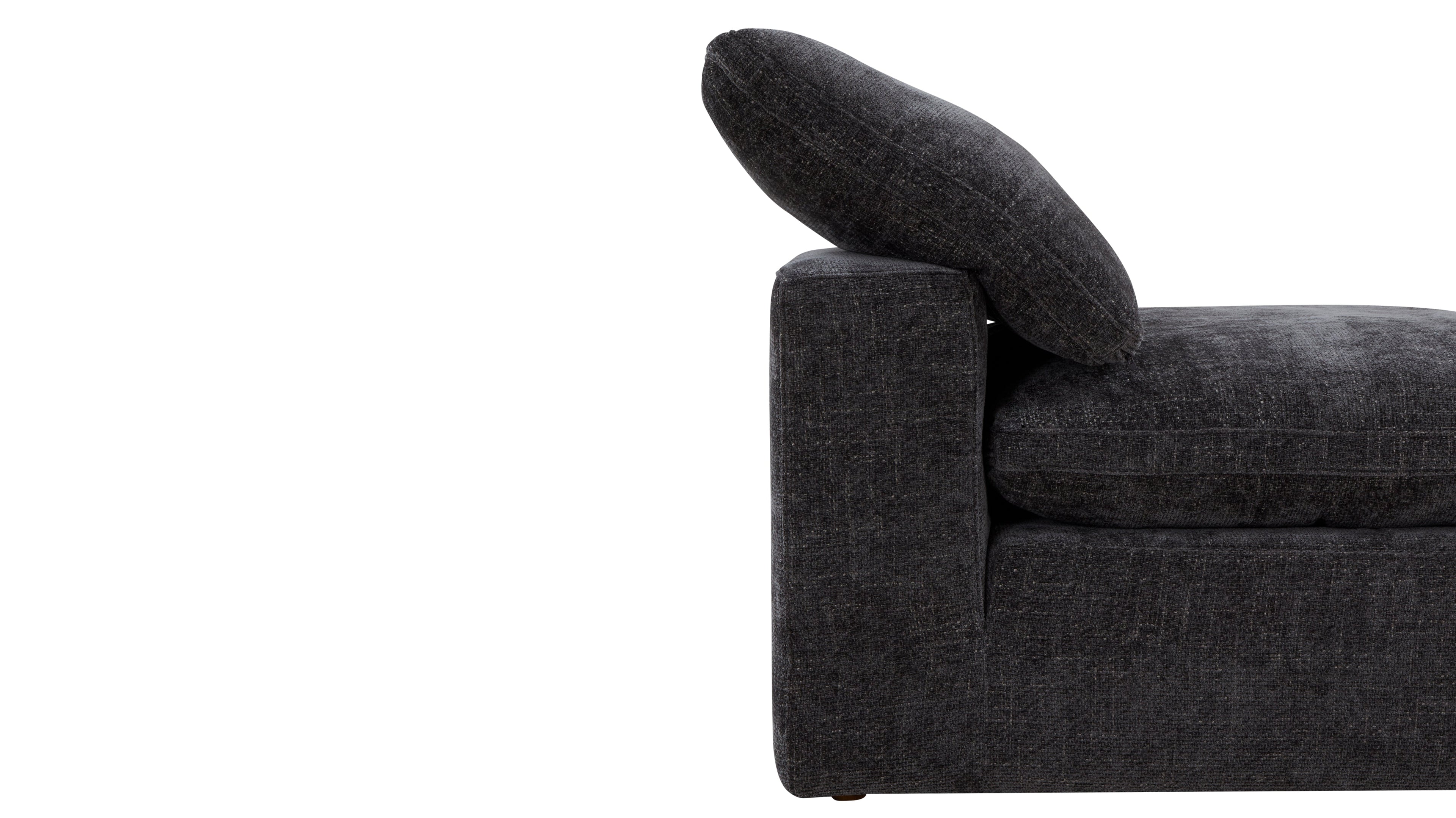 Movie Night™ Armless Chair, Large, Truffle