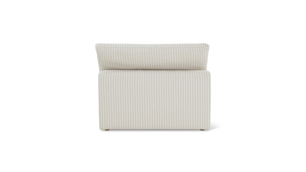 Movie Night™ Armless Chair, Large, Newport Stripe