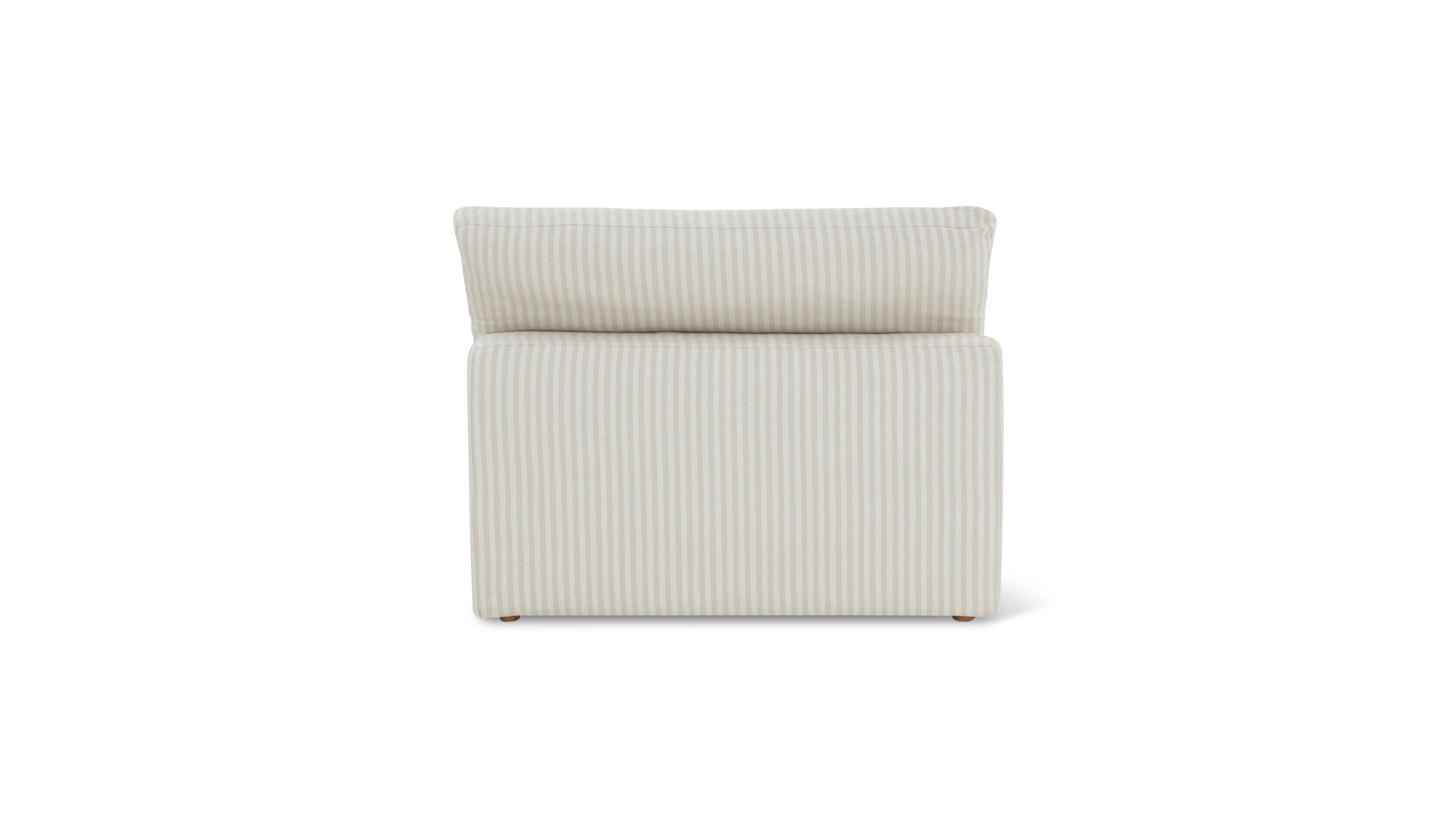 Movie Night™ Armless Chair, Large, Newport Stripe