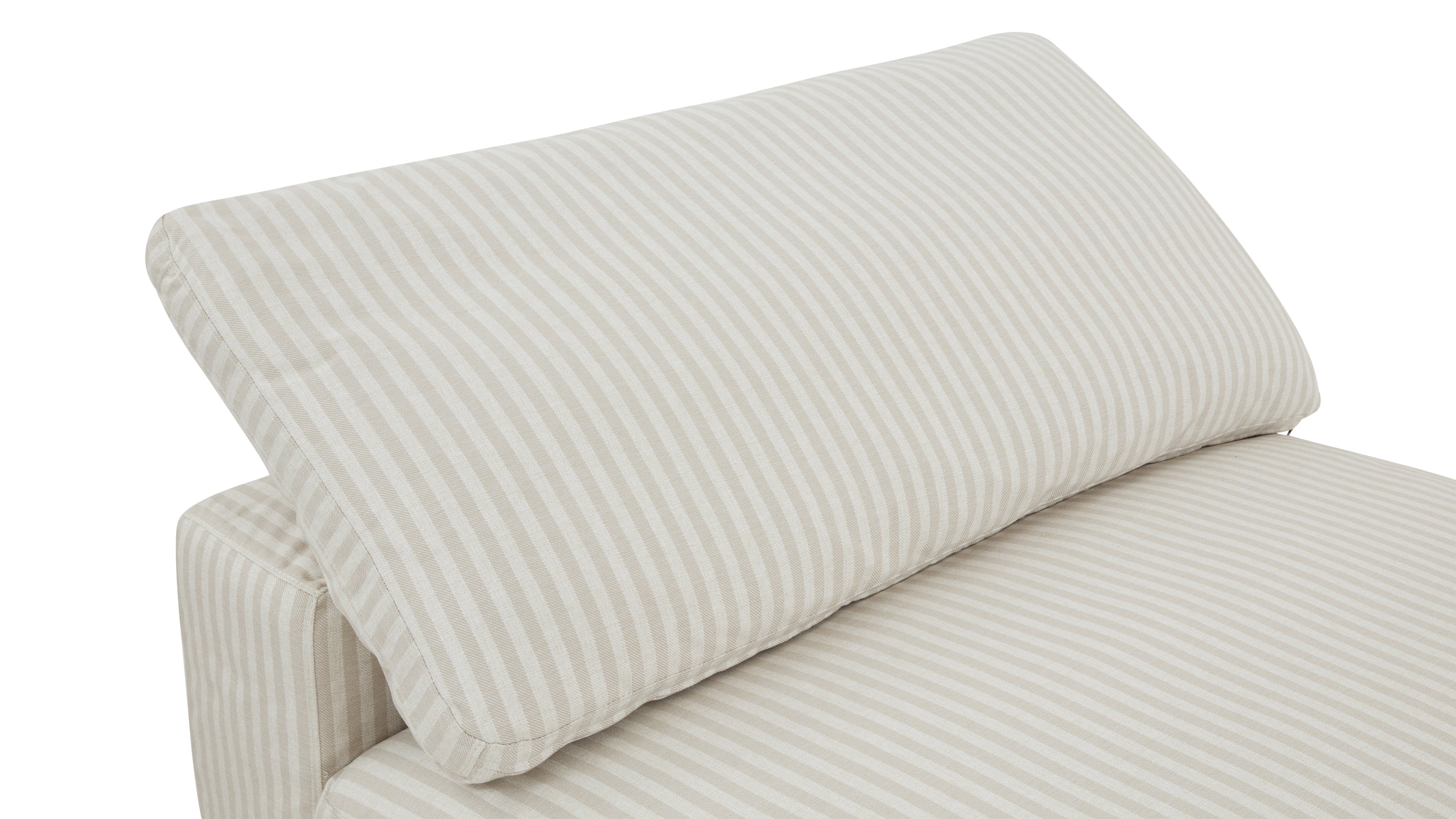 Movie Night™ Armless Chair, Large, Newport Stripe