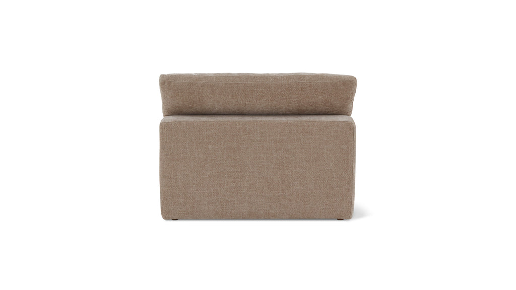 Movie Night™ Armless Chair, Large, Champagne