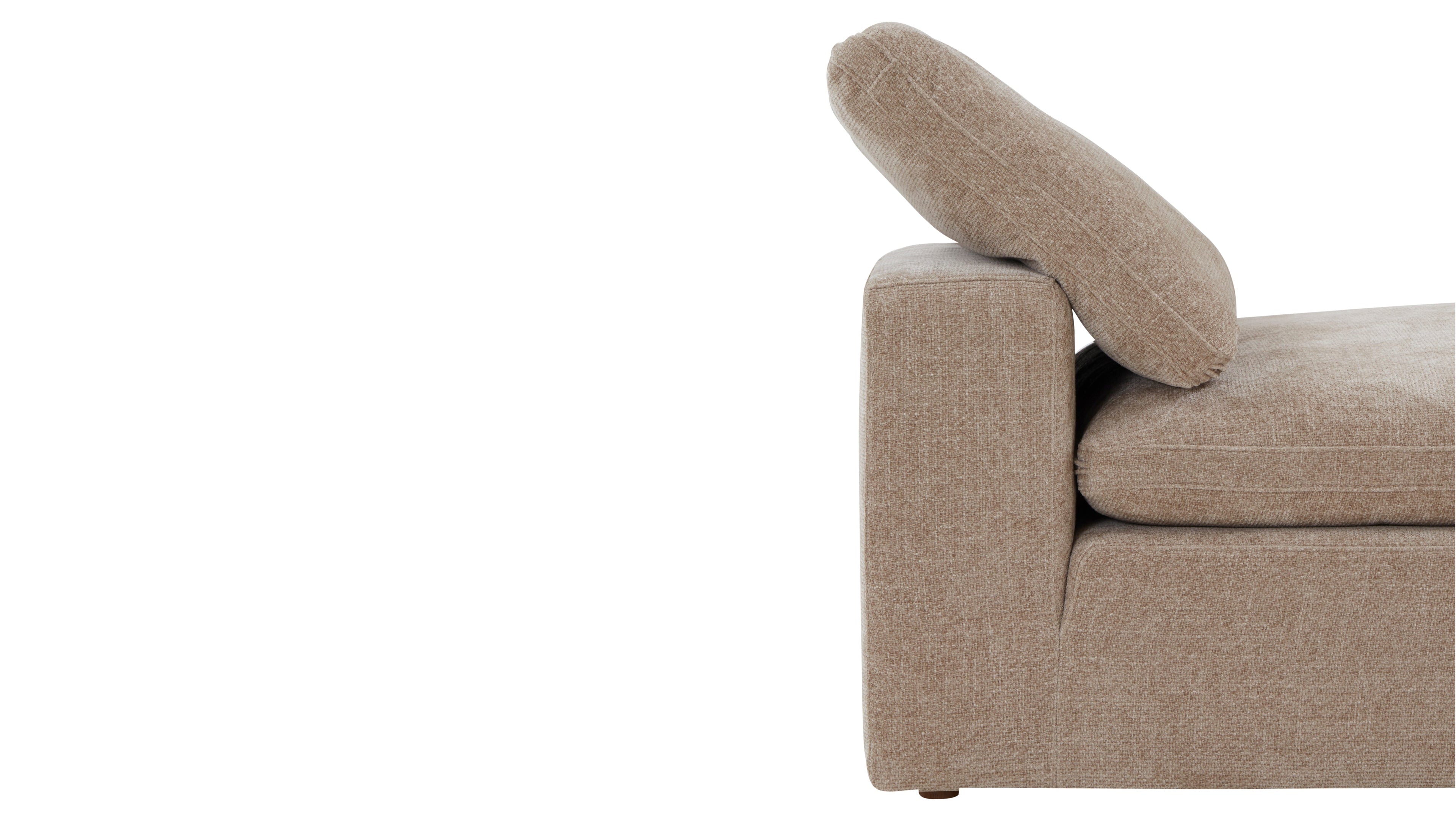 Movie Night™ Armless Chair, Large, Champagne