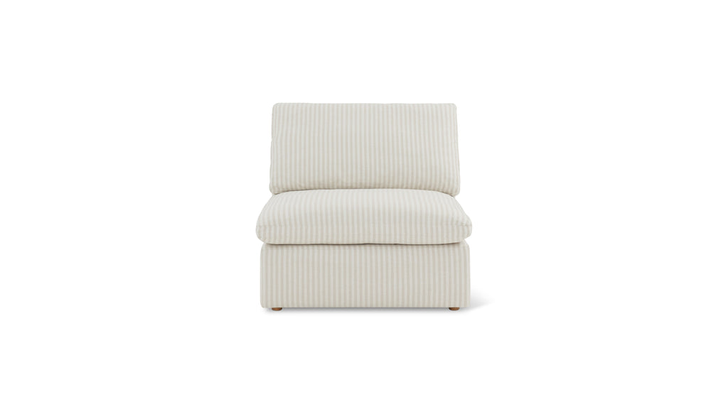 Movie Night™ Armless Chair, Standard, Newport Stripe
