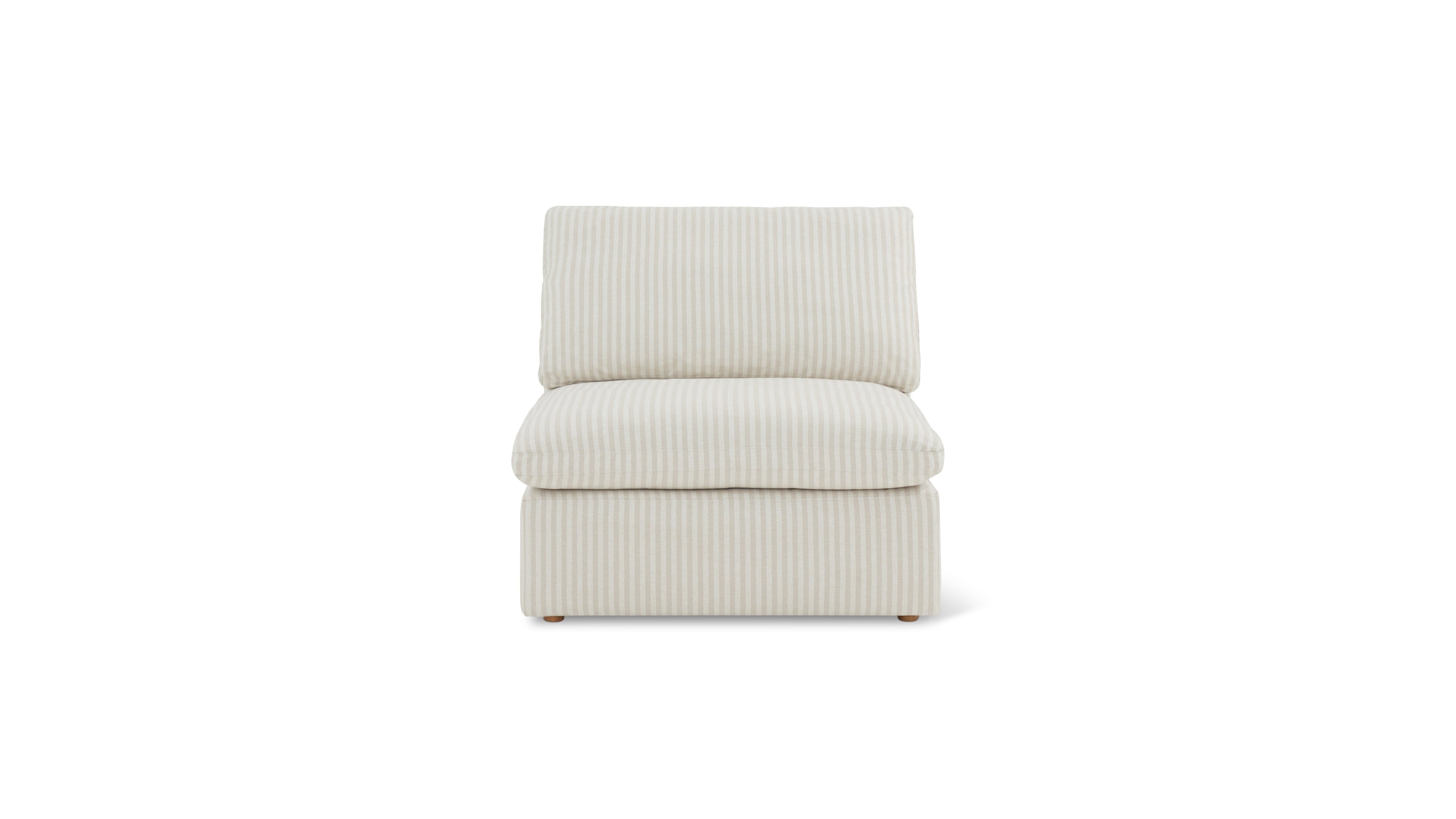 Movie Night™ Armless Chair, Standard, Newport Stripe