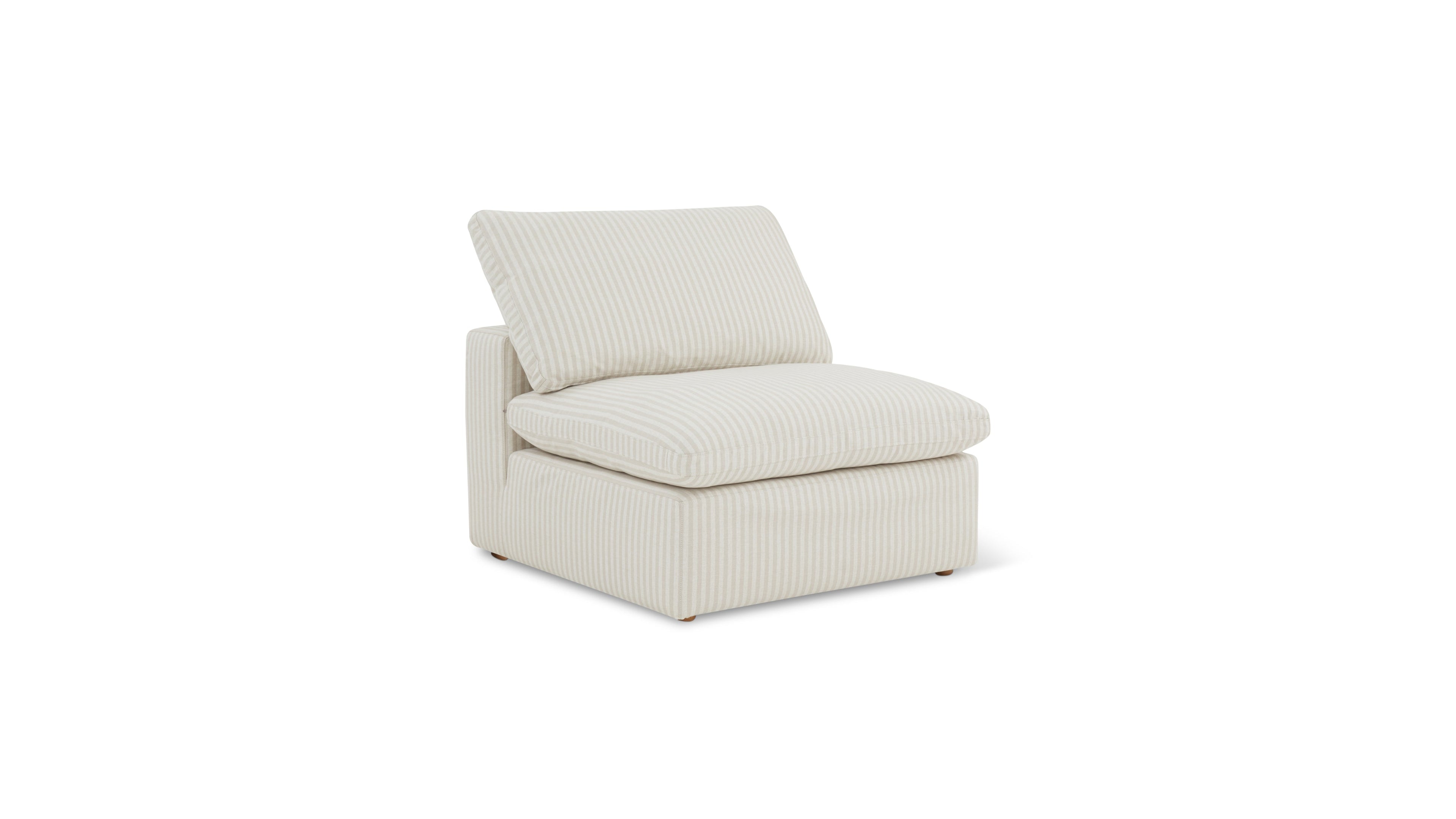 Movie Night™ Armless Chair, Standard, Newport Stripe