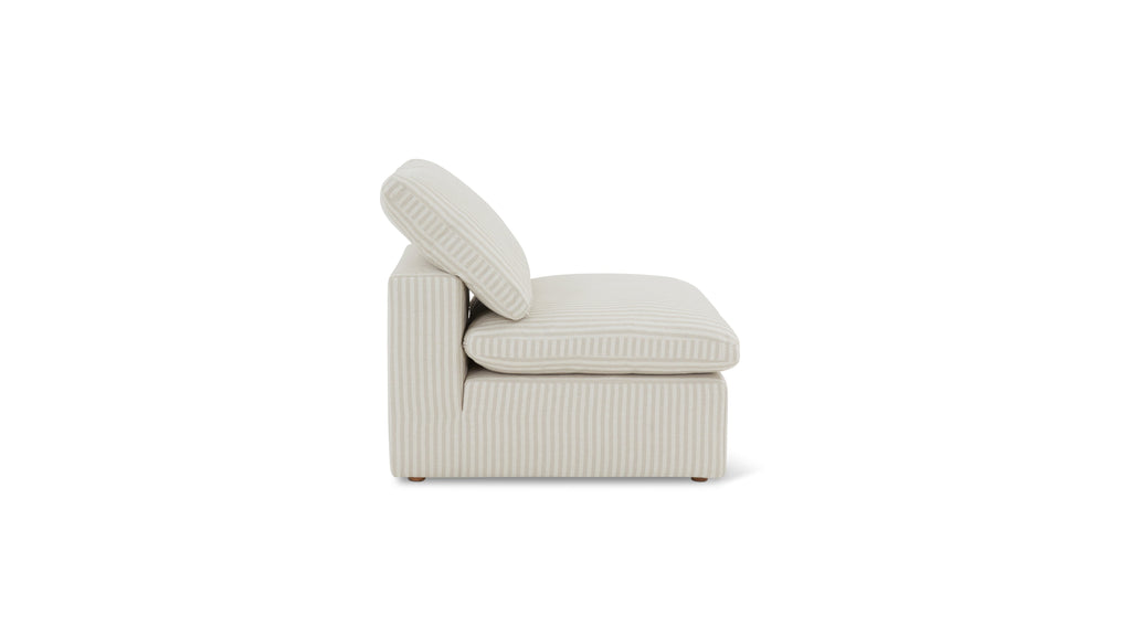 Movie Night™ Armless Chair, Standard, Newport Stripe