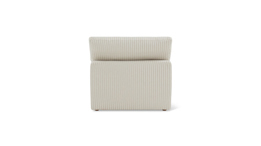 Movie Night™ Armless Chair, Standard, Newport Stripe