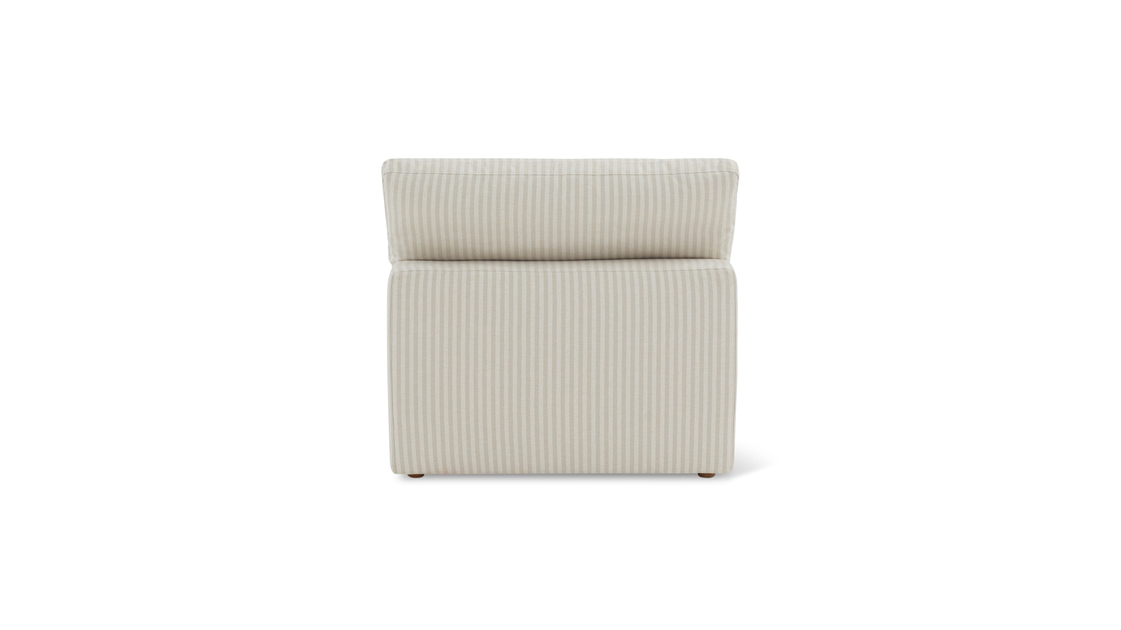 Movie Night™ Armless Chair, Standard, Newport Stripe