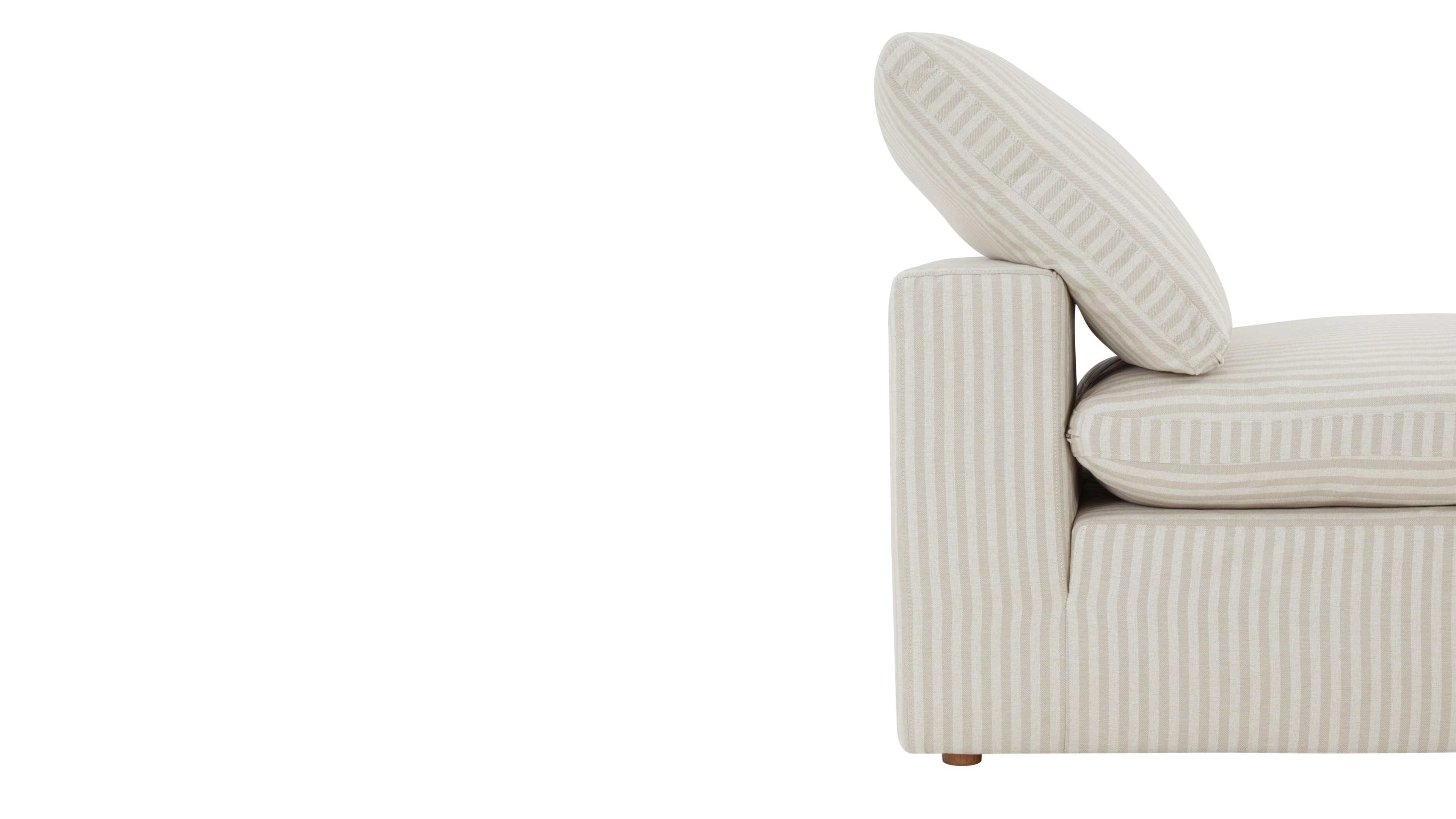 Movie Night™ Armless Chair, Standard, Newport Stripe