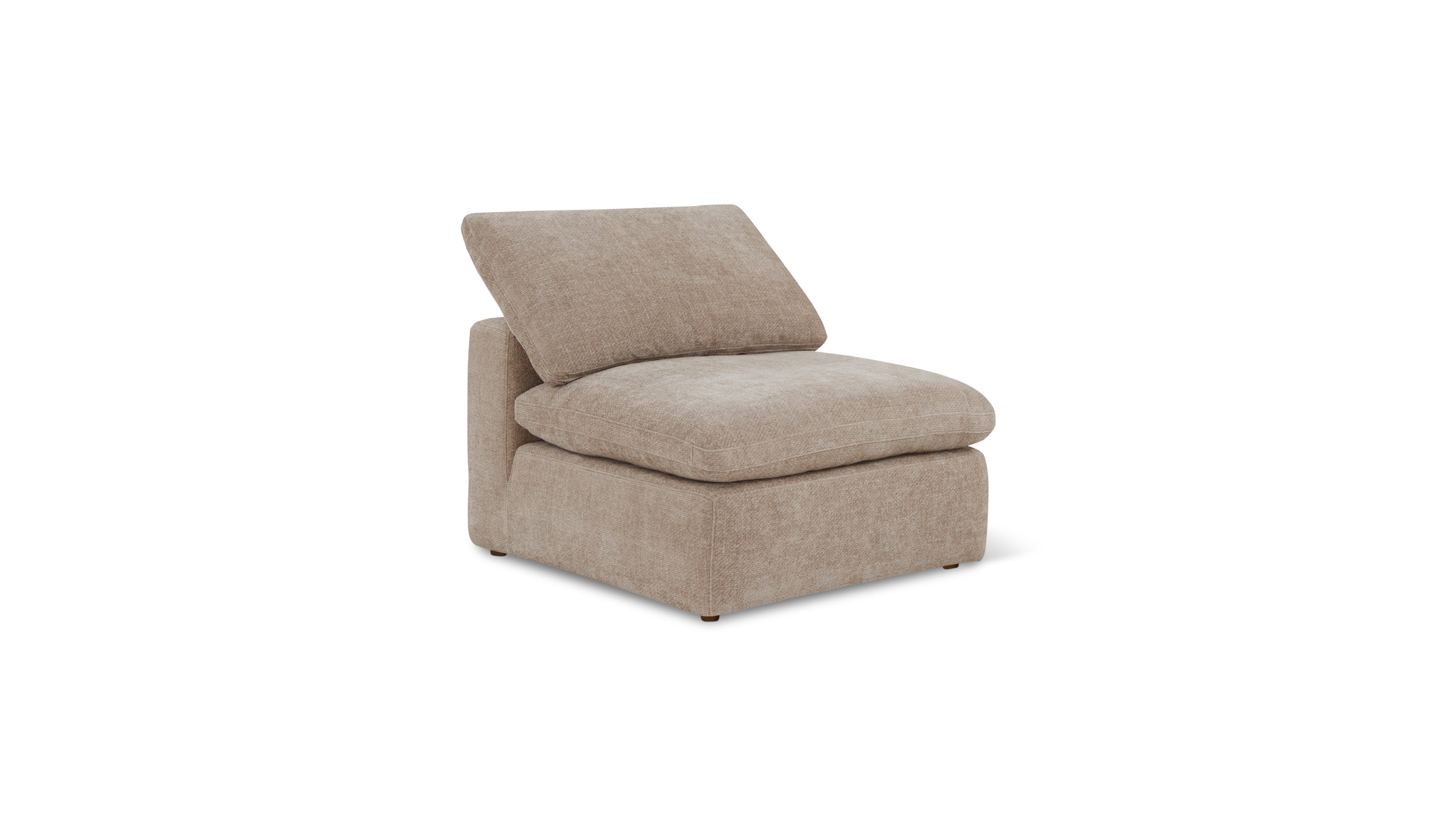 Movie Night™ Armless Chair, Standard, Champagne
