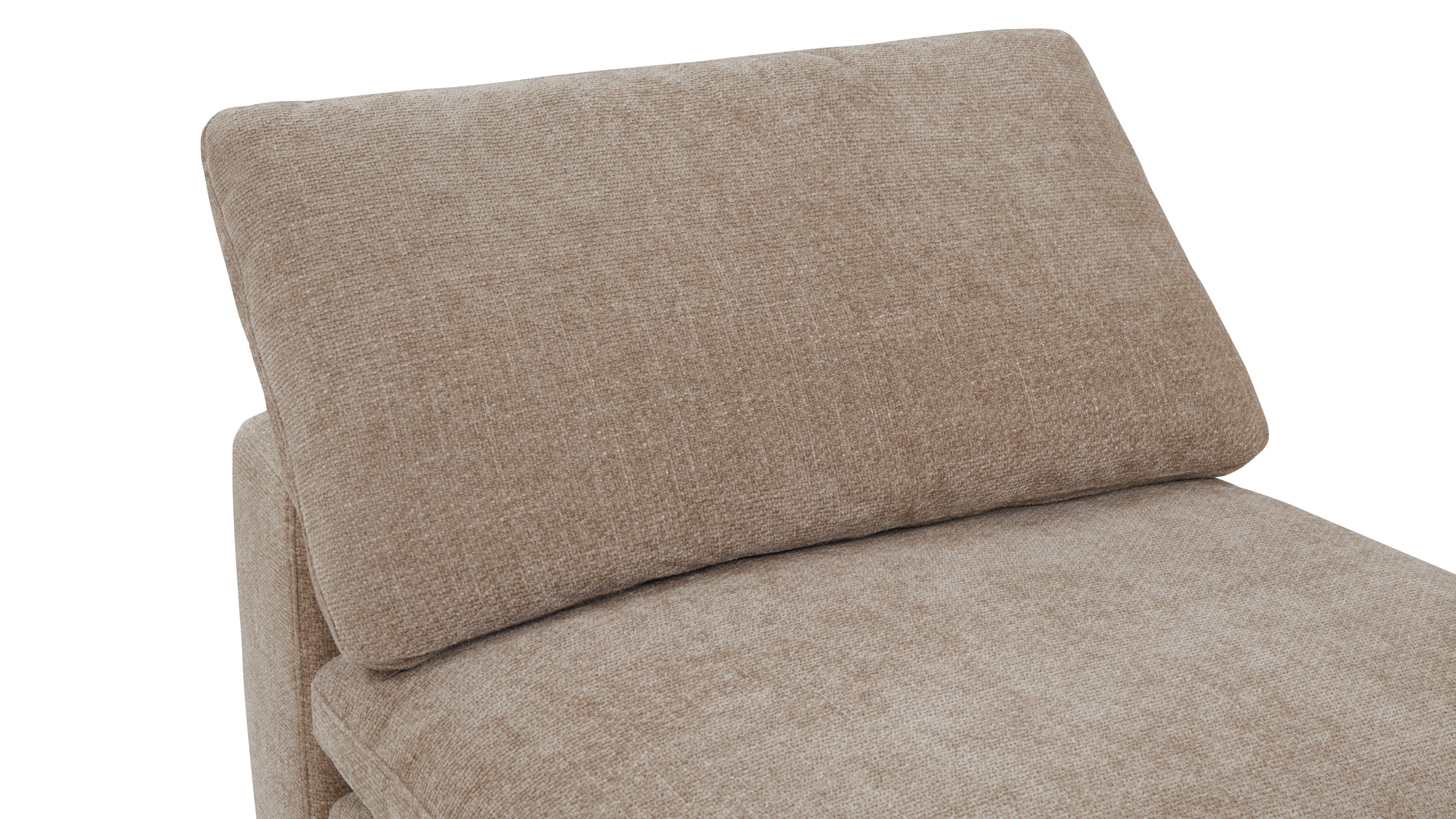 Movie Night™ Armless Chair, Standard, Champagne