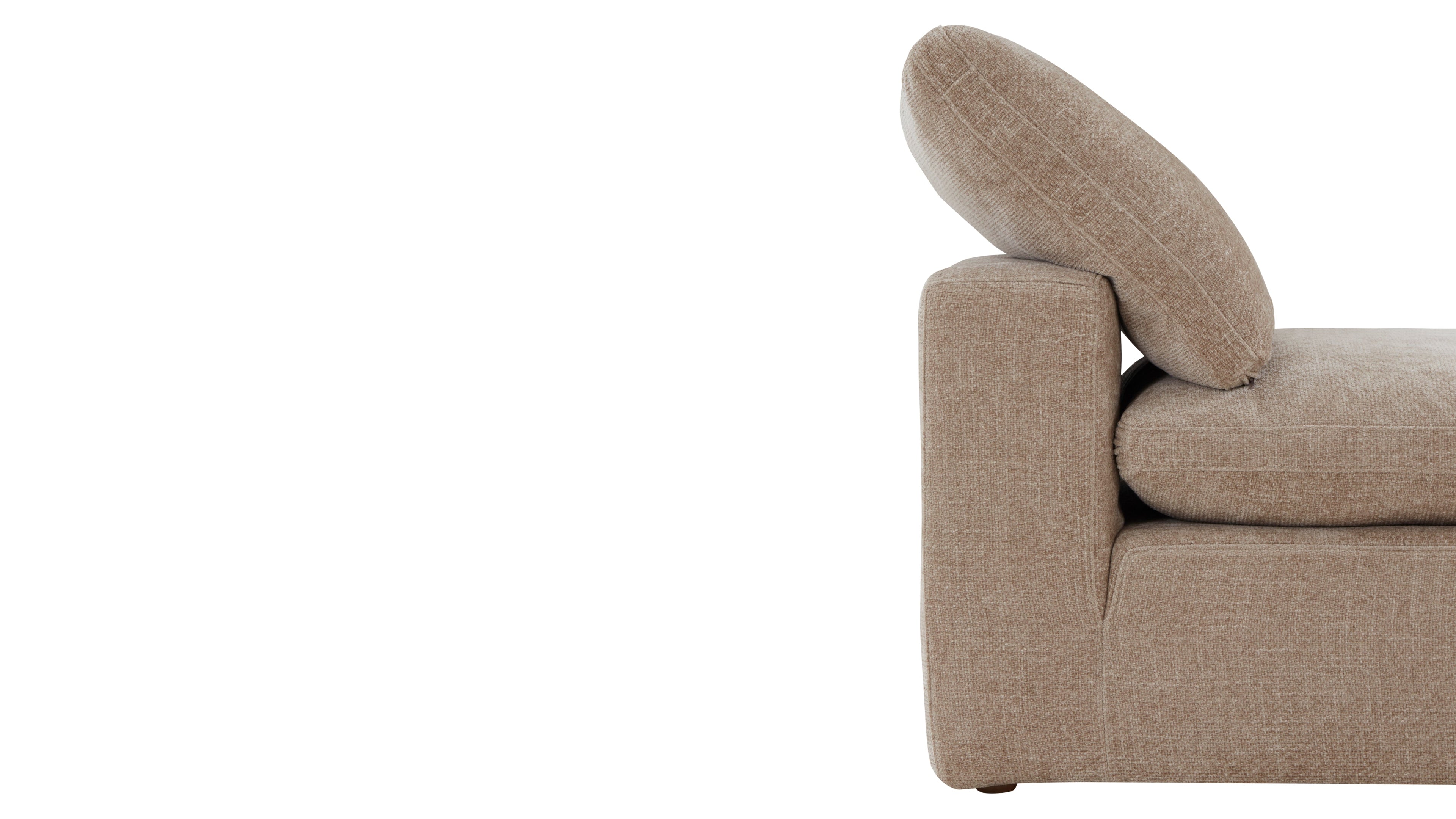Movie Night™ Armless Chair, Standard, Champagne