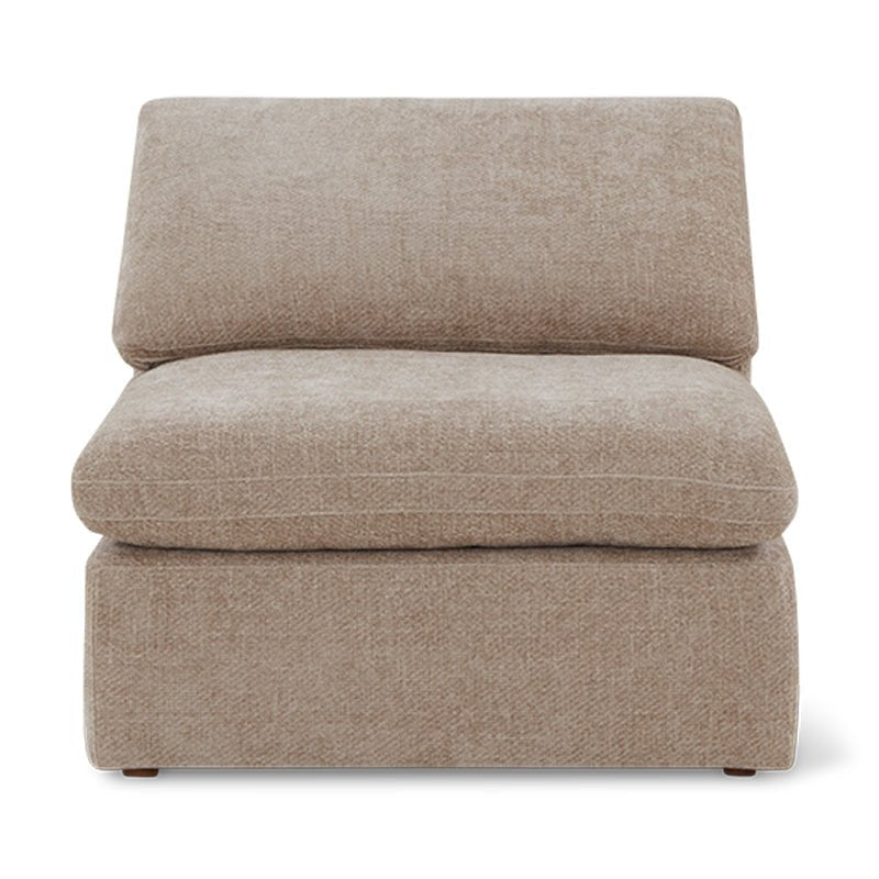 Movie Night™ Armless Chair, Standard, Champagne